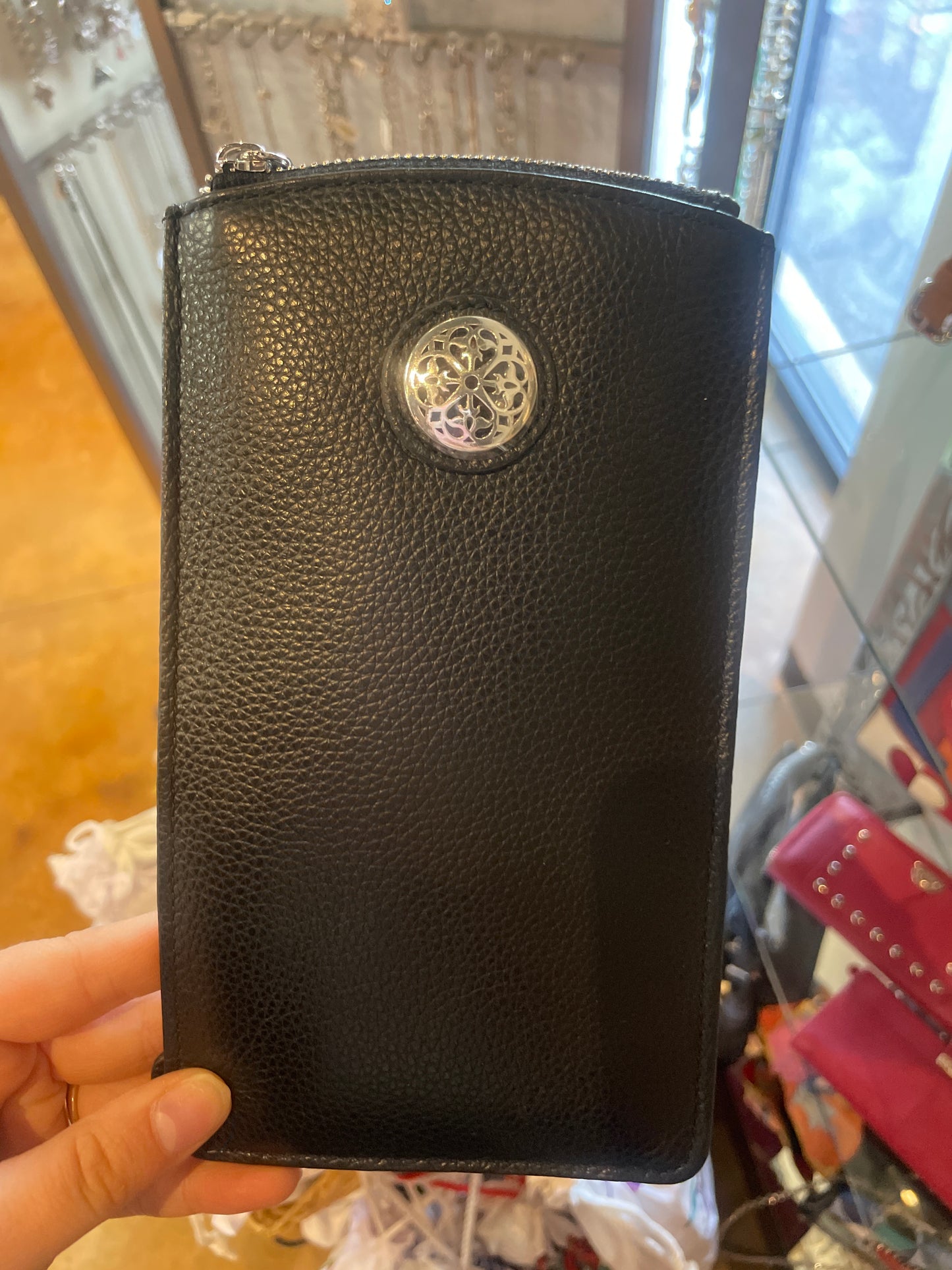 FRRARA EYEGLASS POUCH BLACK