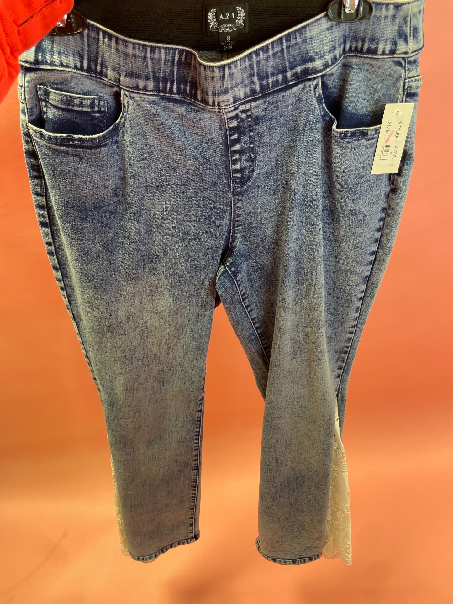 Brooke Denim Pull On Pant