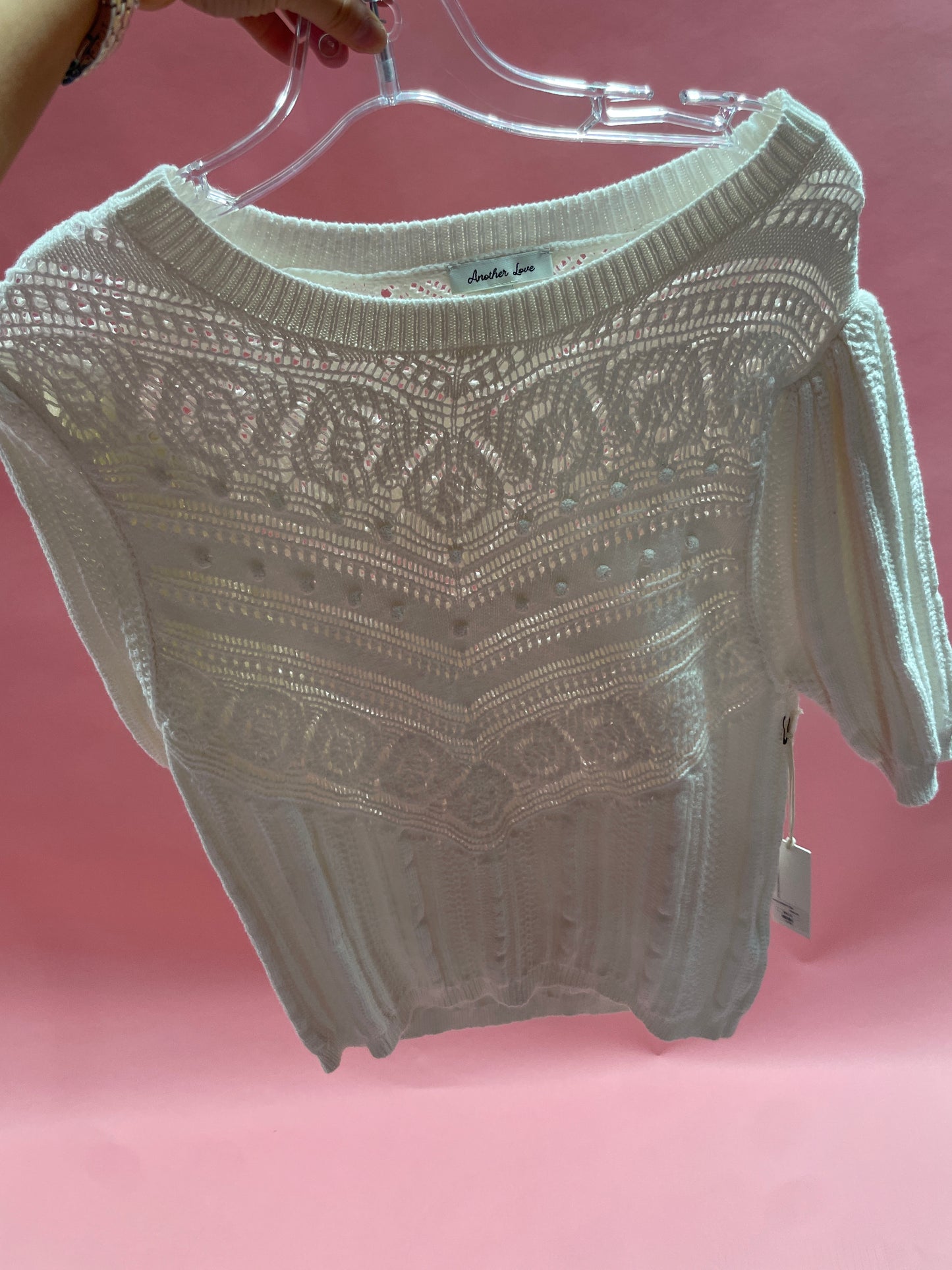 FAYE WHITE SWEATER