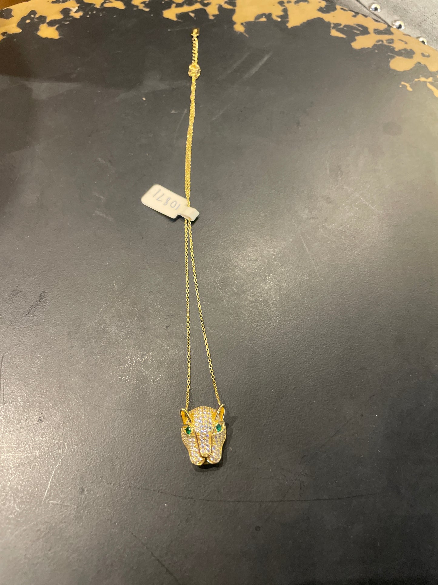 Tiger diamond necklace