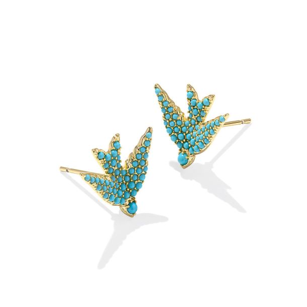 Melody Bird Stud Earrings