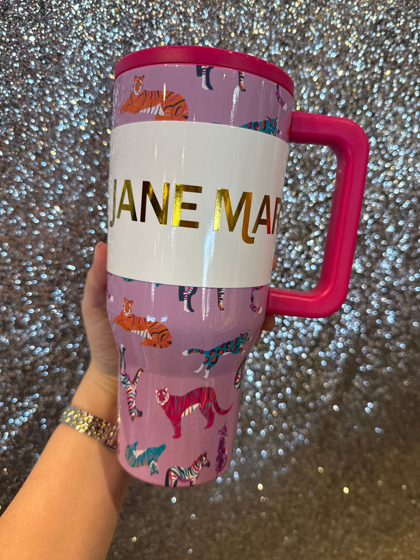Roar 30 Oz. Tumbler With Flip Straw and Handle