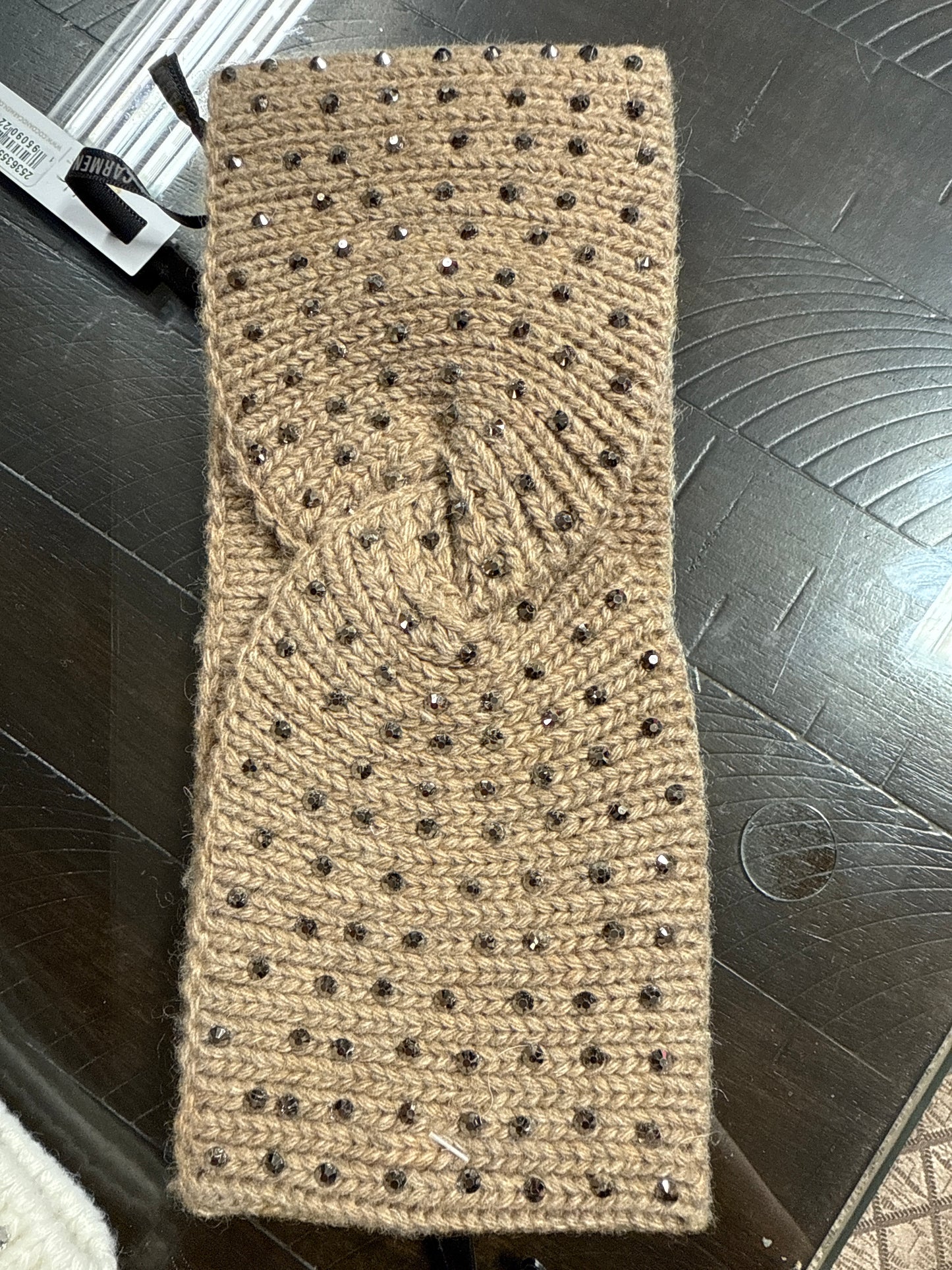 winter glam headband