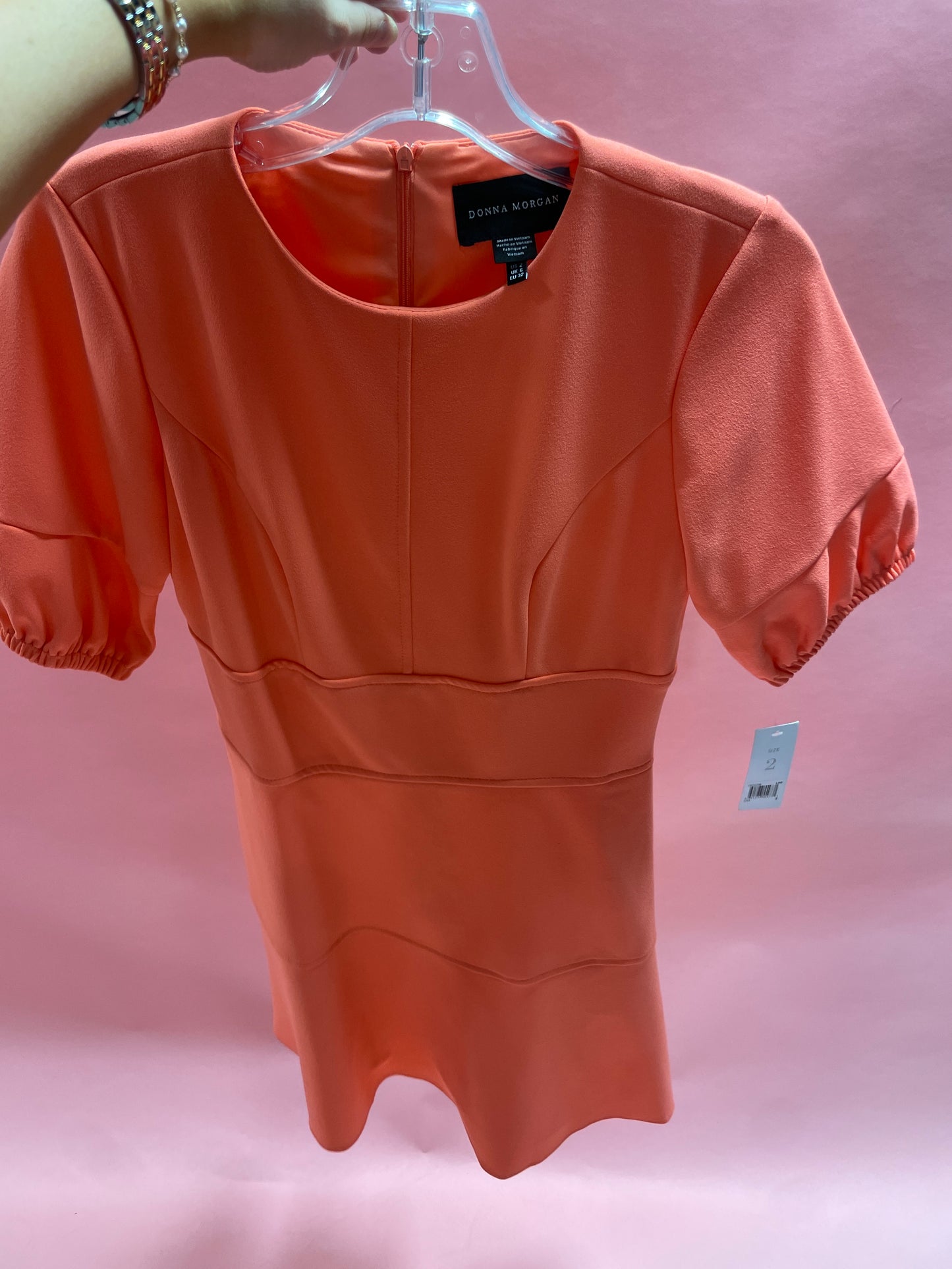 LIVI MINI FRESS W/PUFF SLEEVES