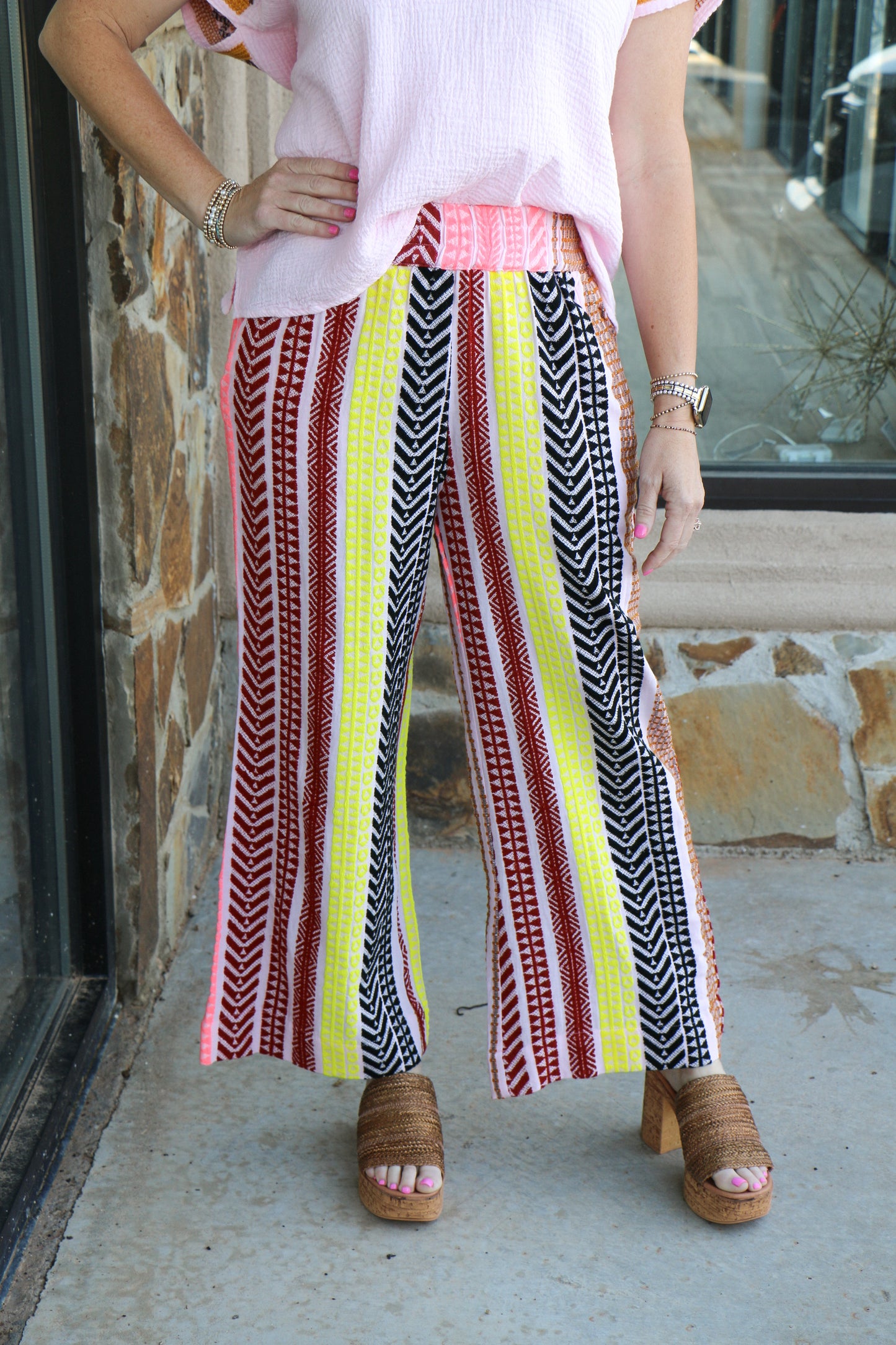 Tribal Pattern Pants