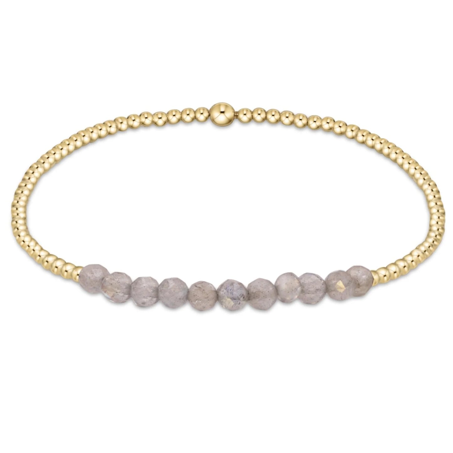 GOLD BLISS 2MM BEAD BRACELET