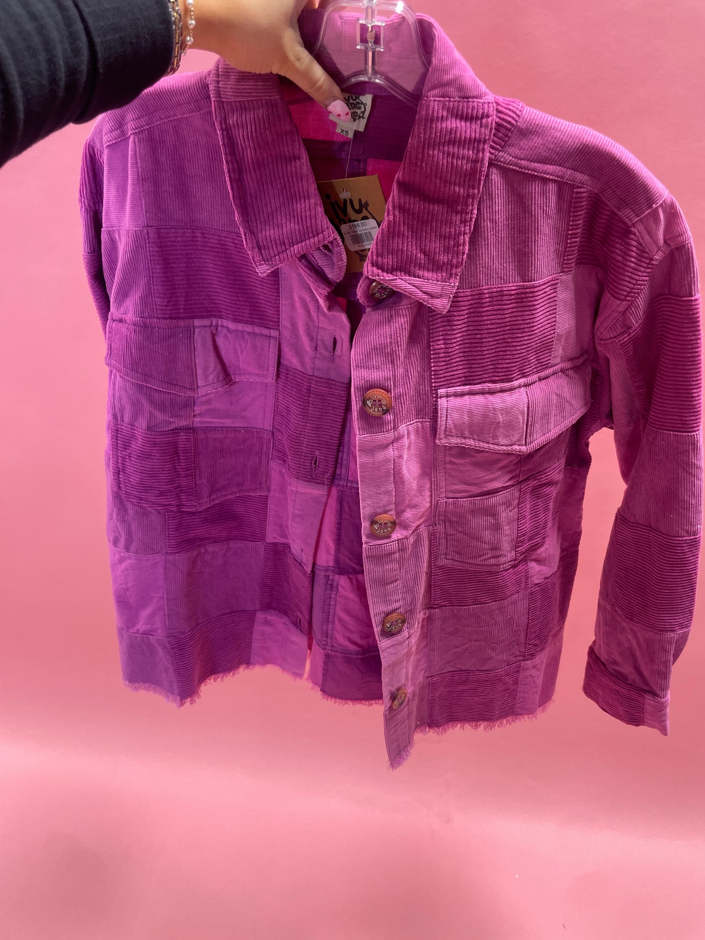Patch Corduroy Jacket
