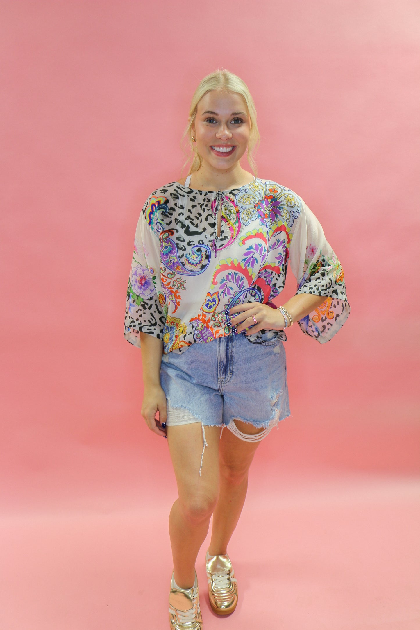 Amanda Milo Blouse