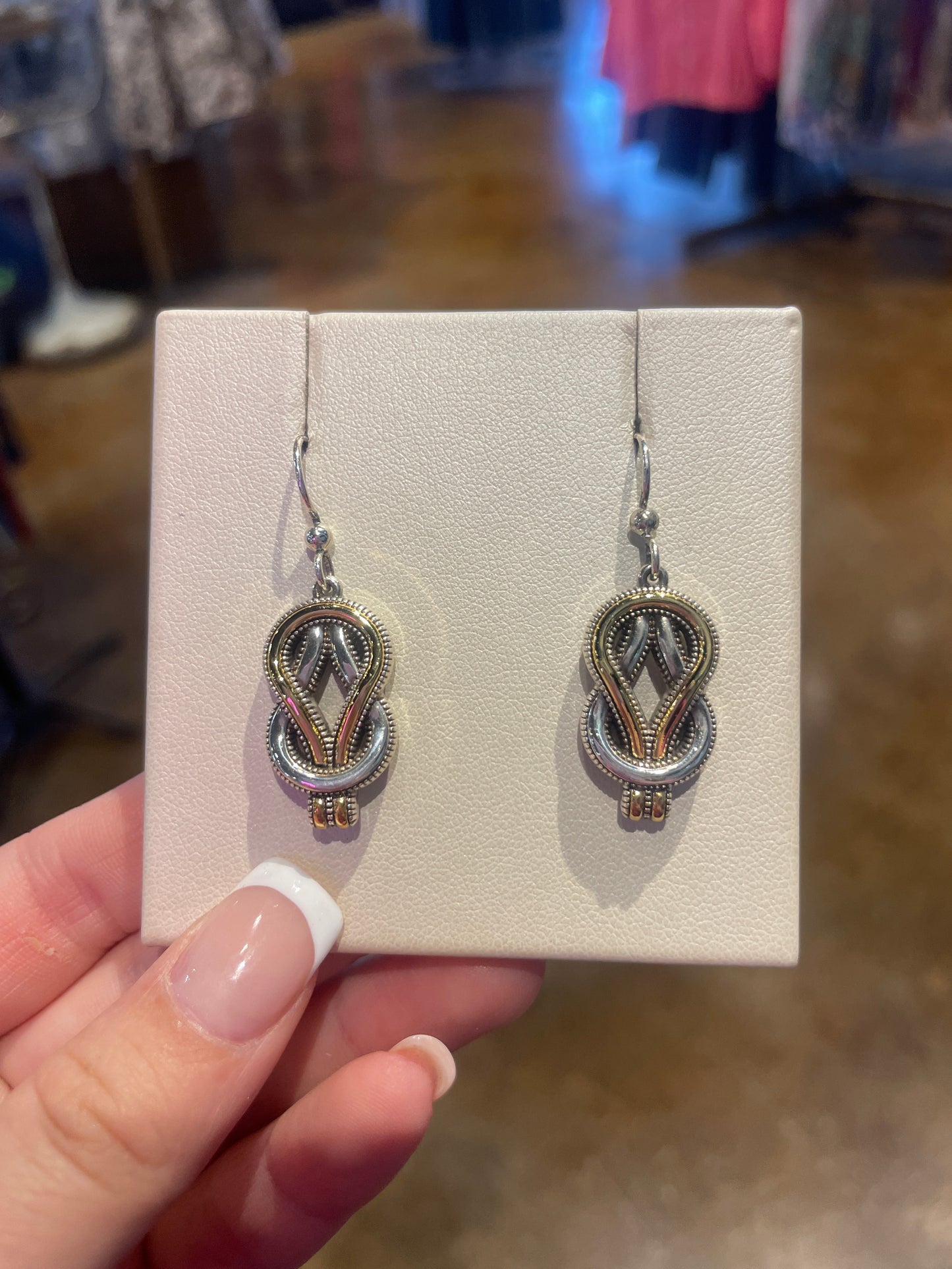 interlock earrings