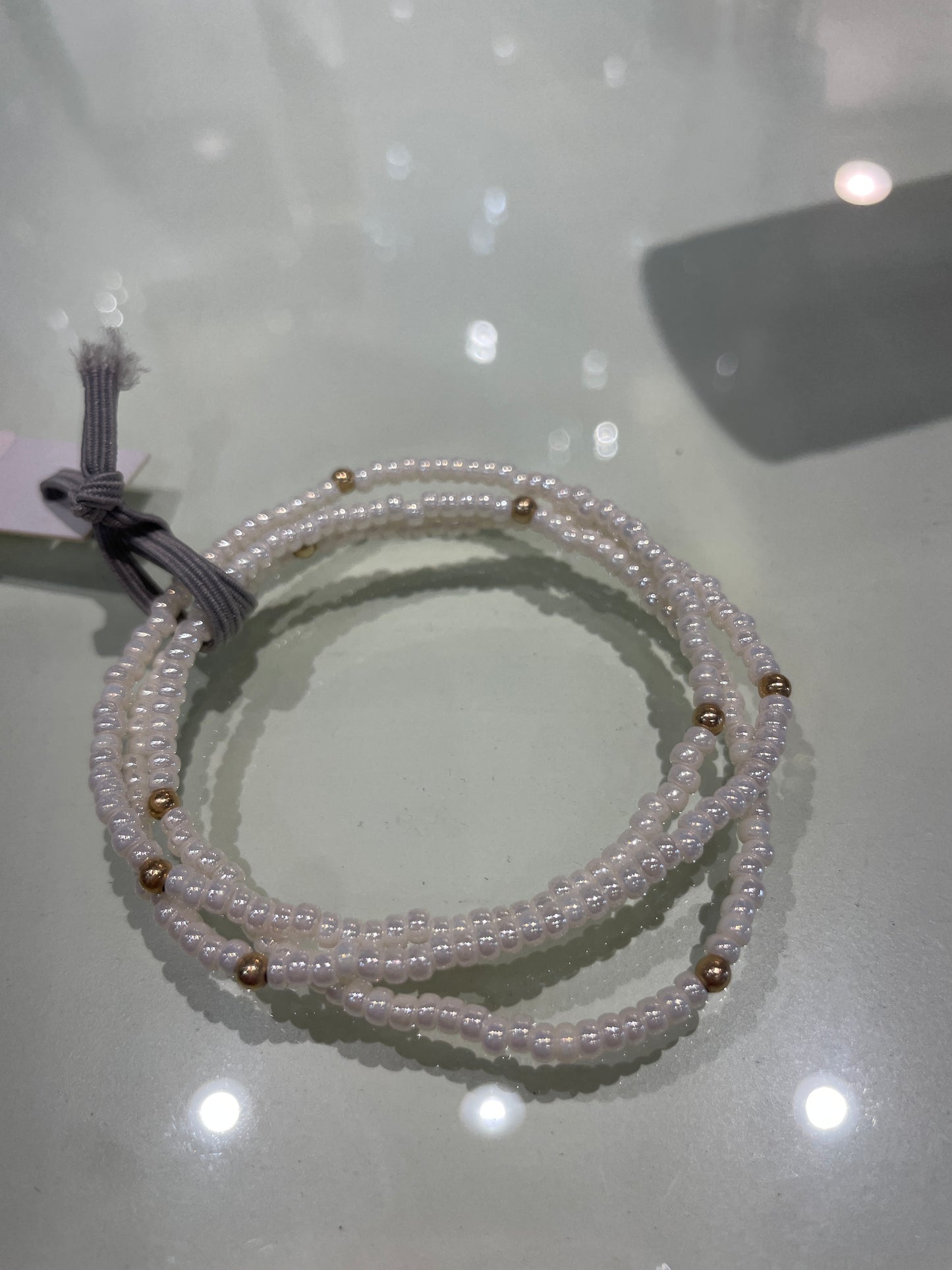 OG CLASSIC BRACELET STACK IN PEARL