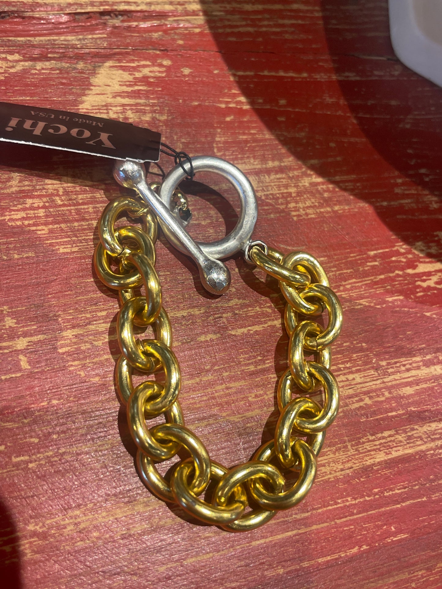 MIXED METAL BRACELET