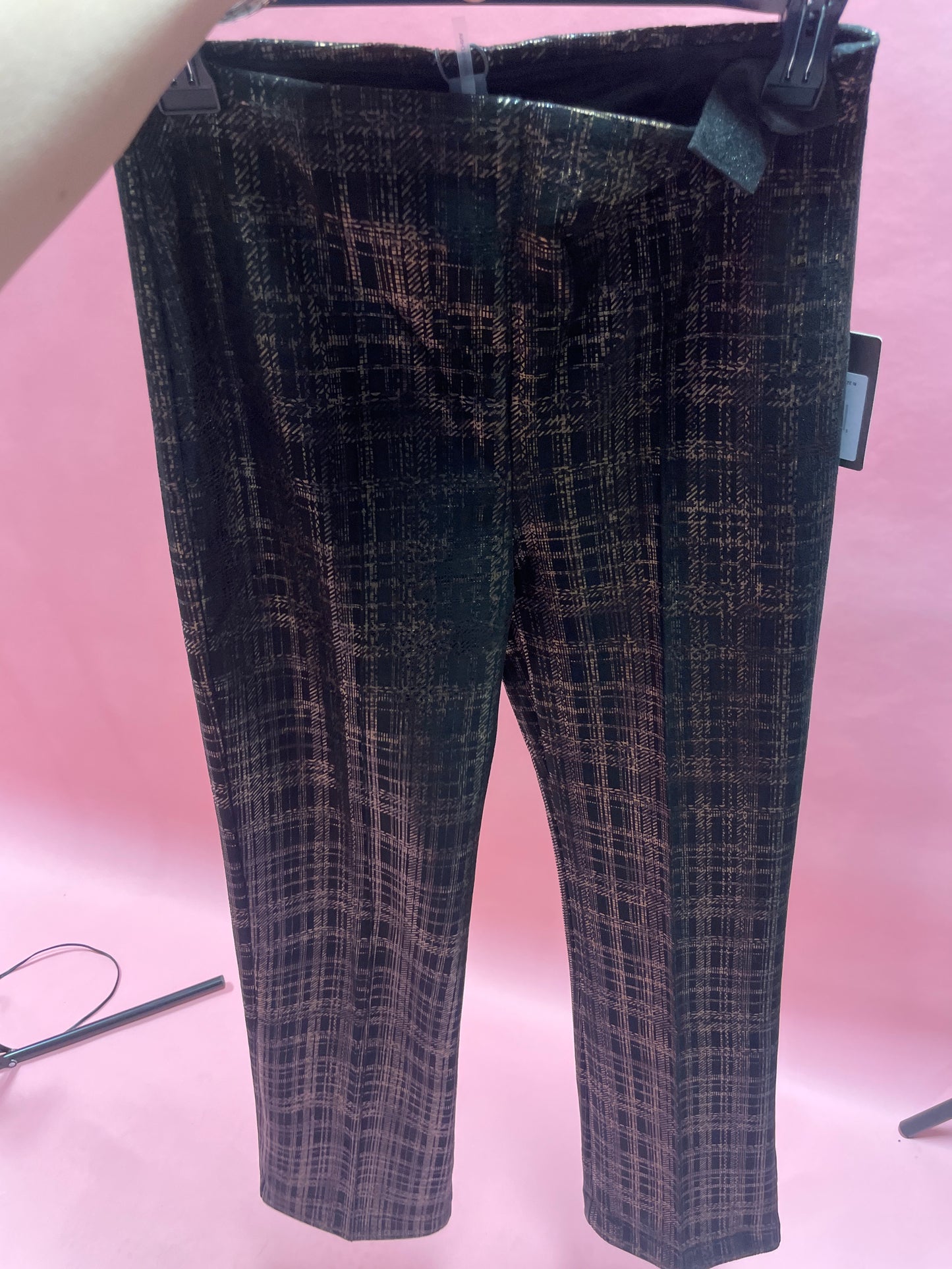 Night Out Plaid Pants