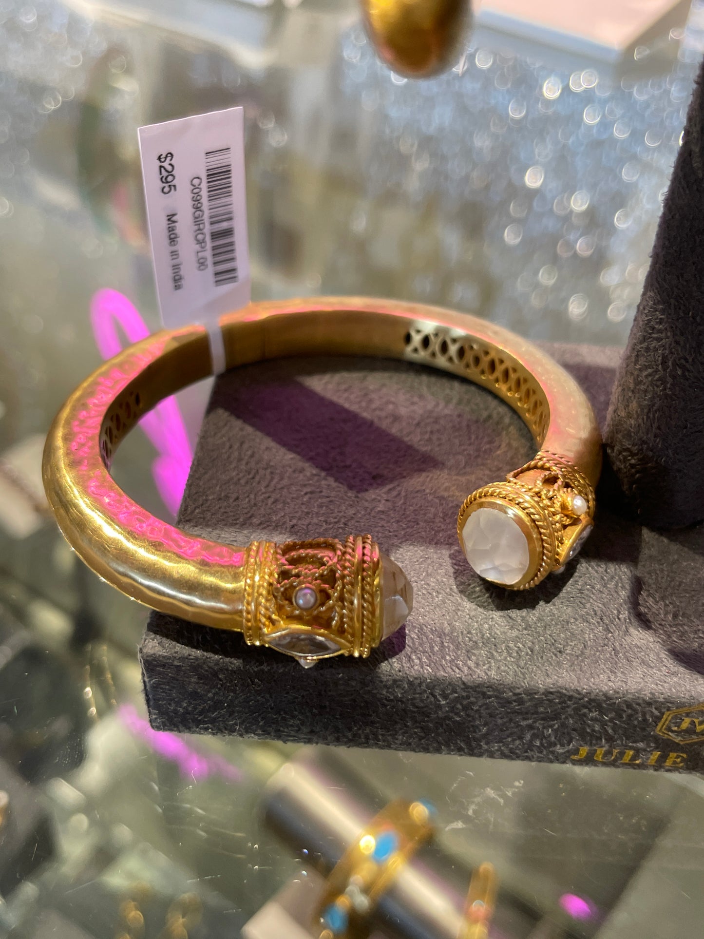 MONACO DEMI CUFF GOLD IREDESENT