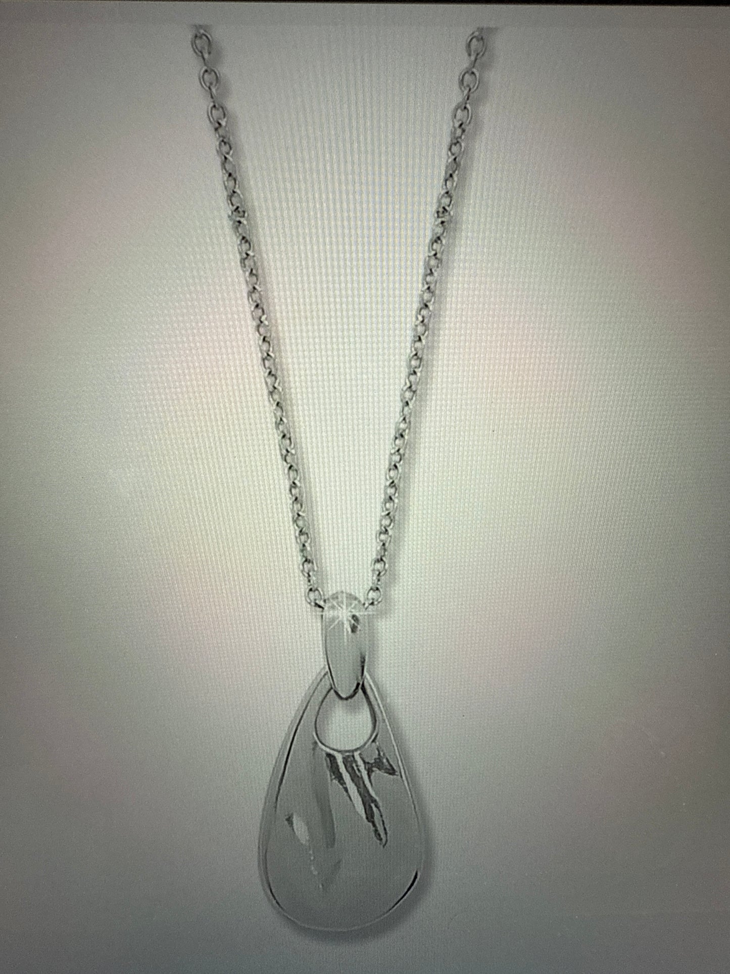 Cascade Drop Petite Necklace