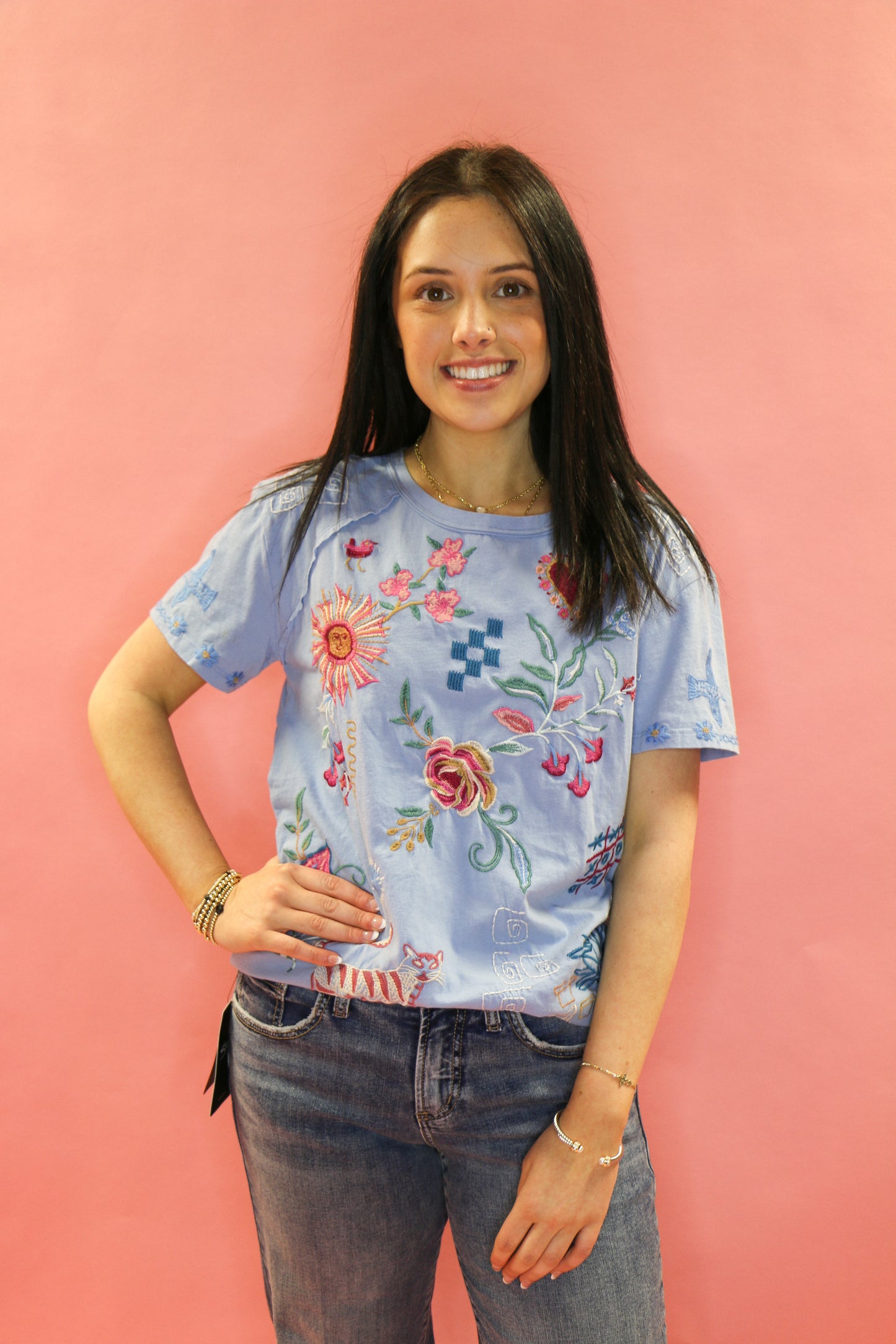 RAW DETAIL REGLAN TEE