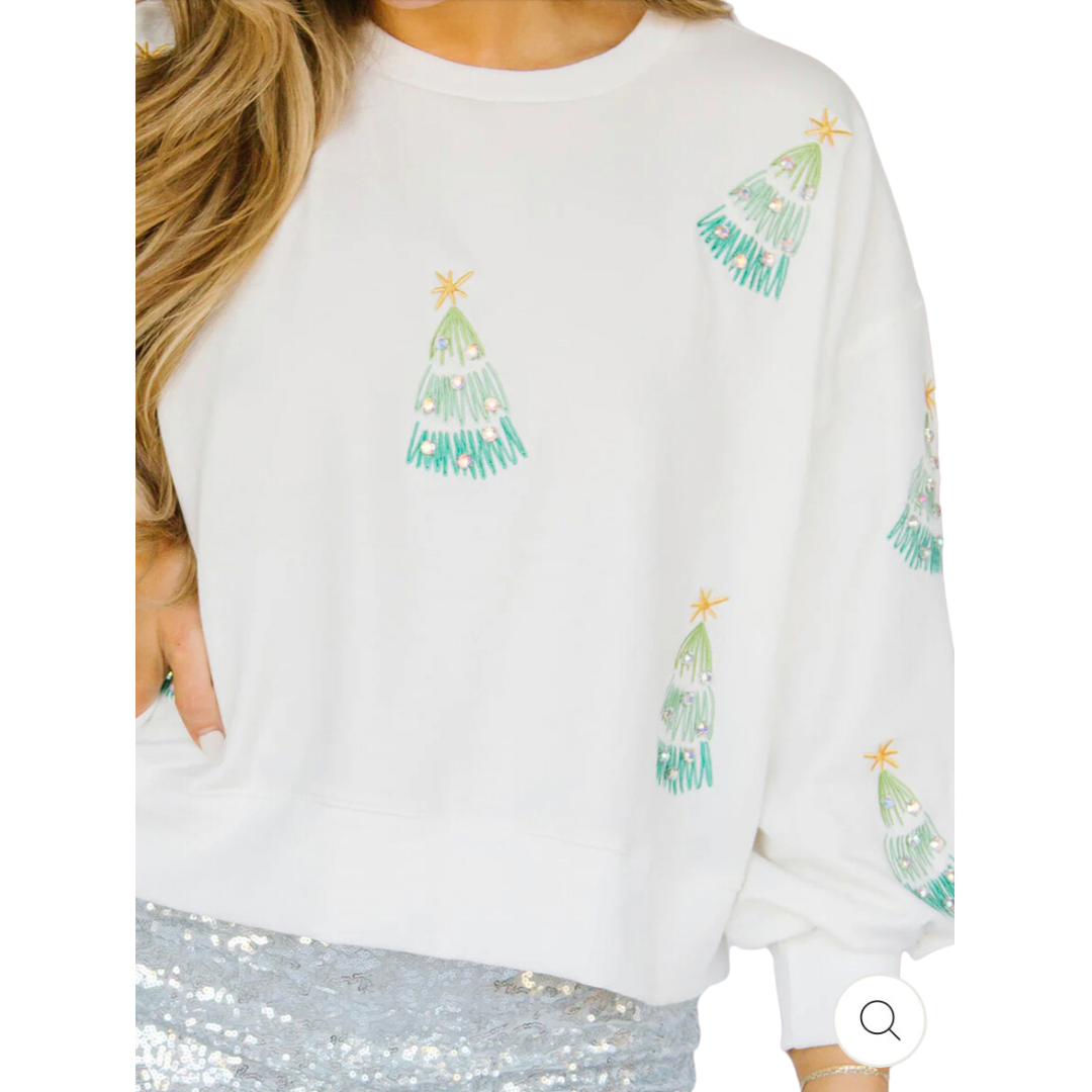 Swtshrt Millie Trees