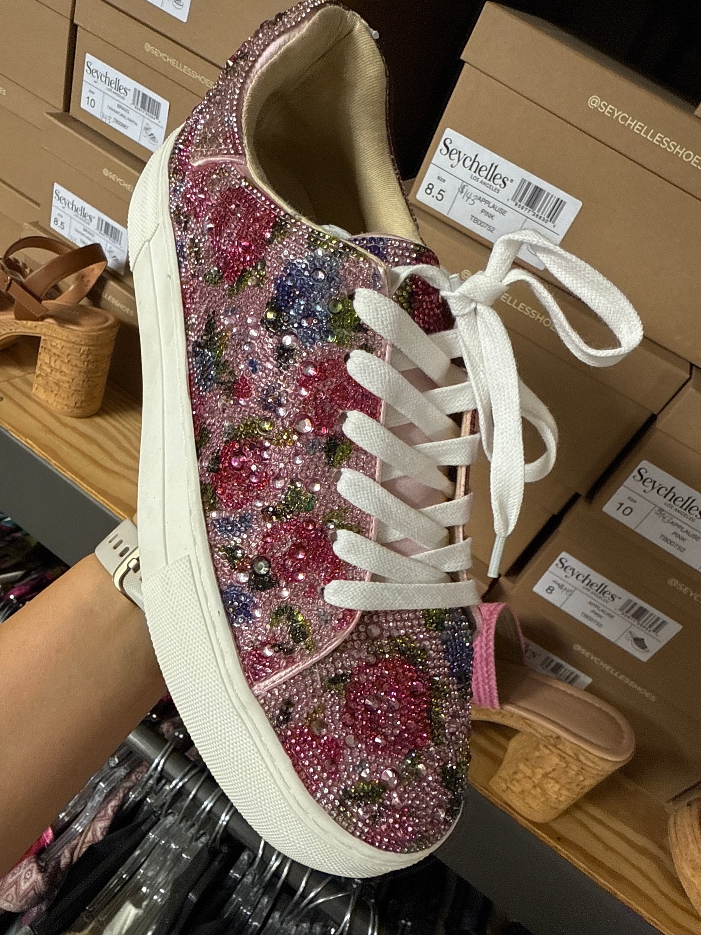 SPARKLE FLORAL SHOE