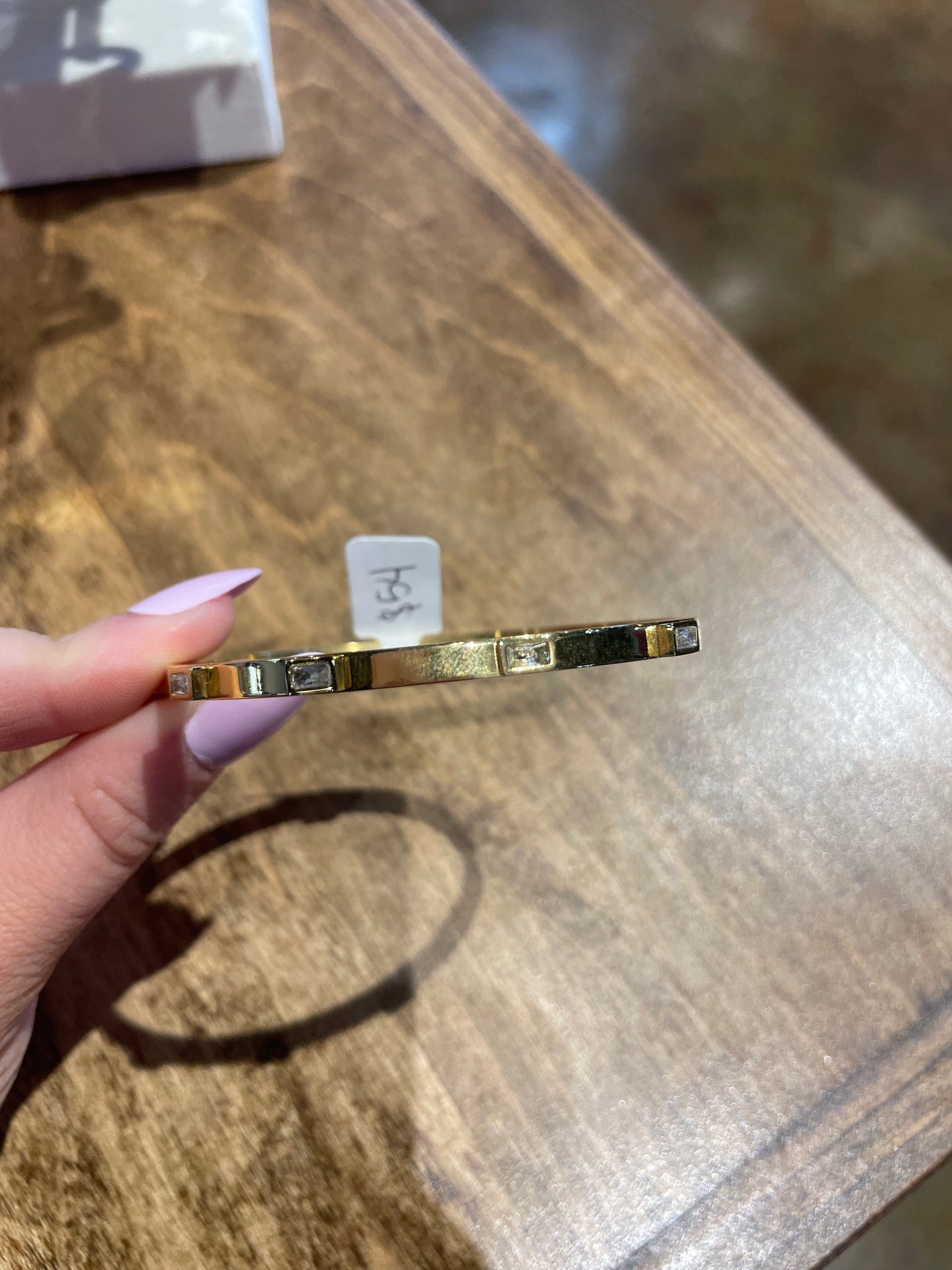 BAGUETTE BANGLE CUFF