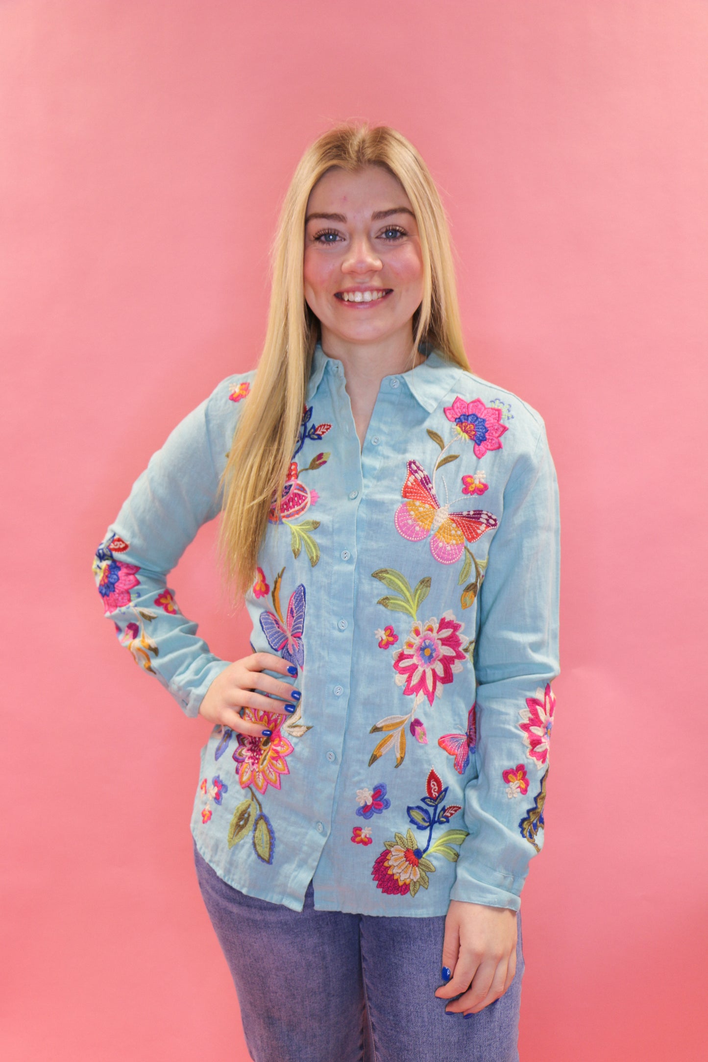 GRACEY LINEN OVERSIZED SHIRT