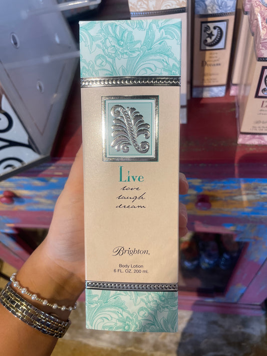 LIVE 6 OZ BODY LOTION