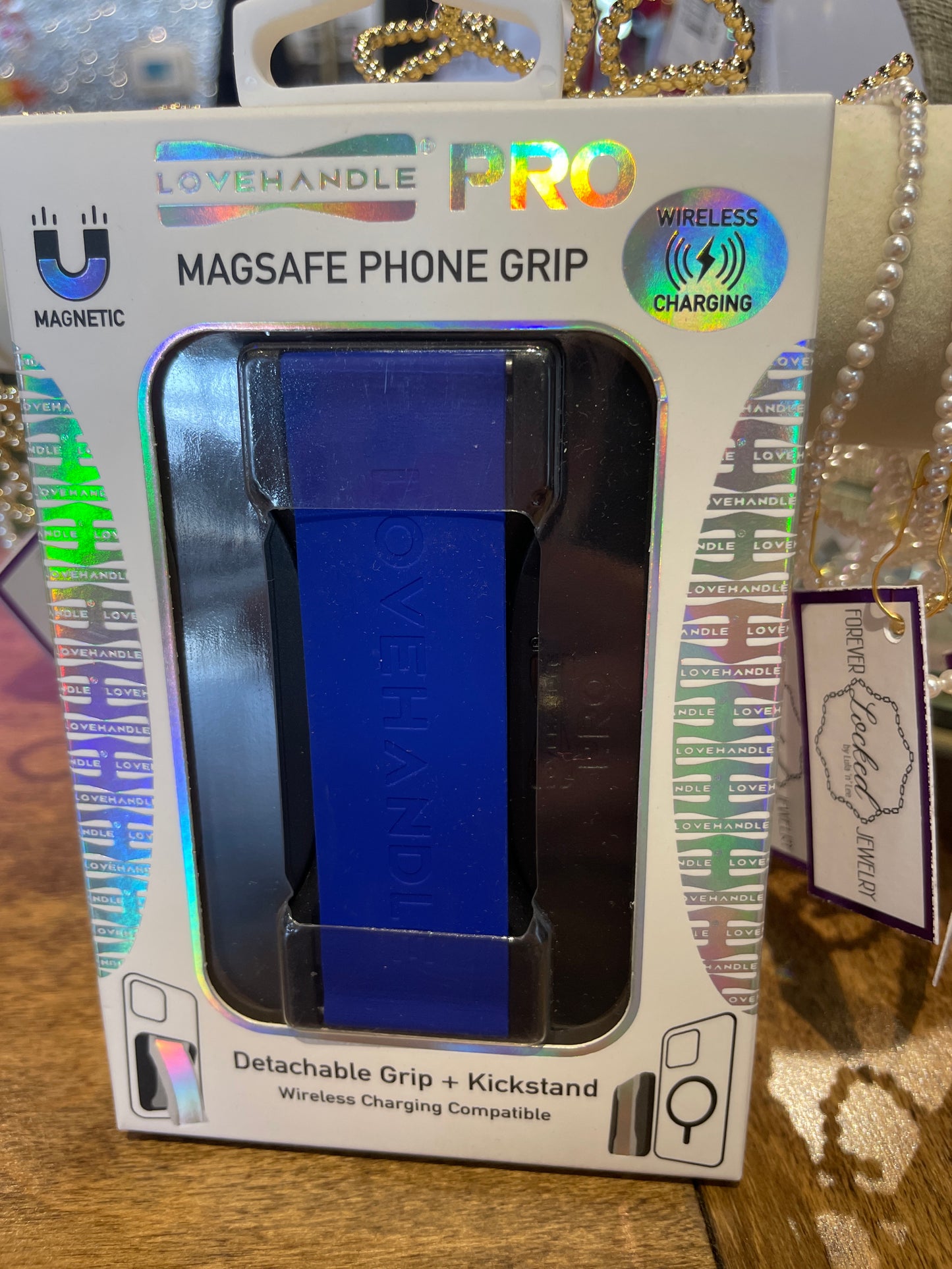 MAG SAFE BLUE SILICONE