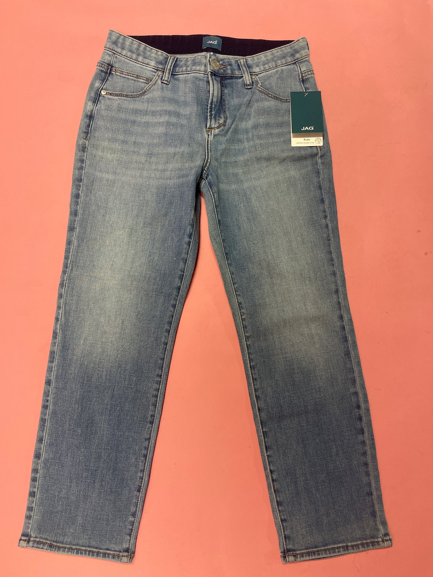 RUBY STRAIGHT CROP JEANS