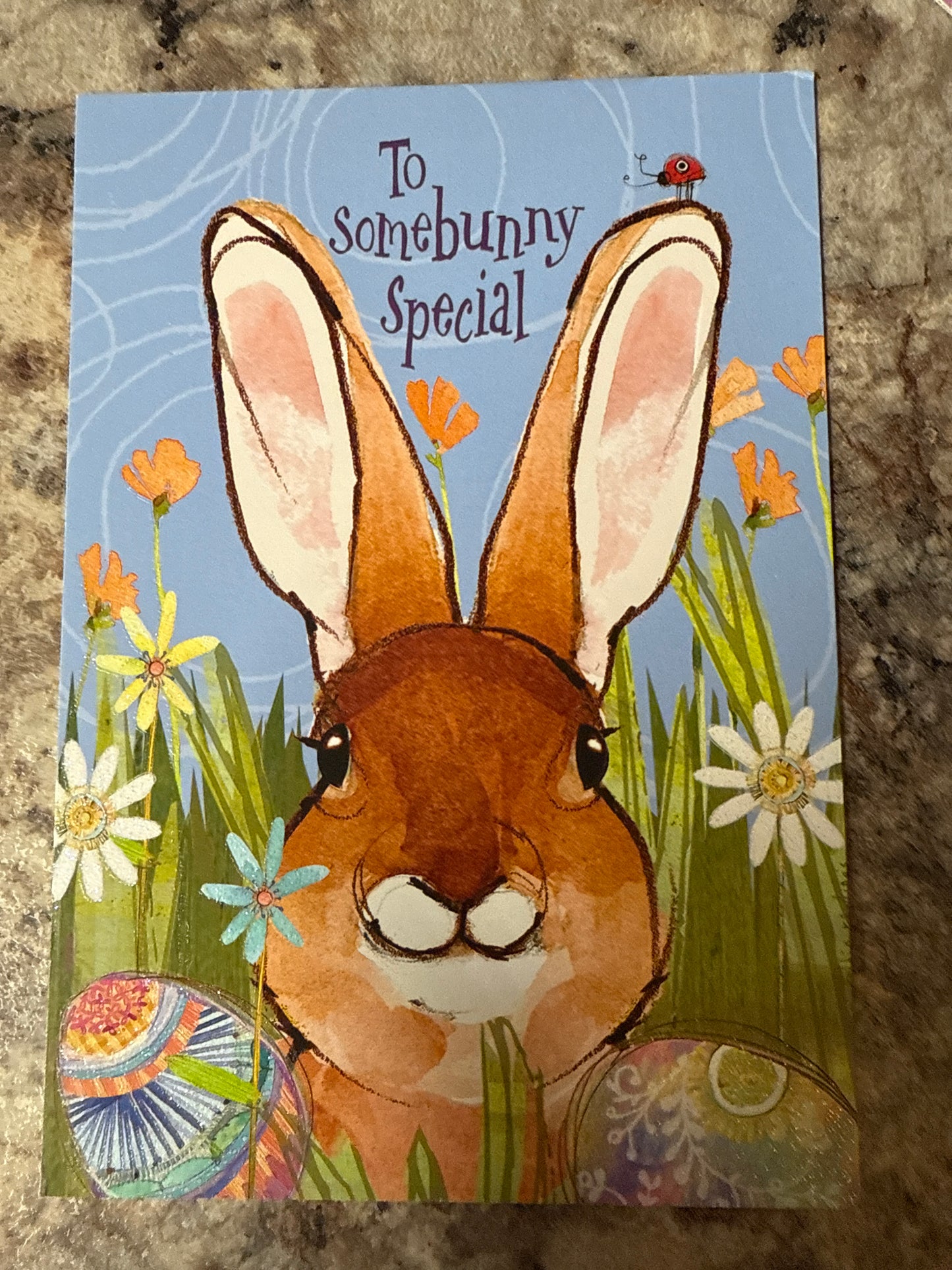 To somebunny speacial card