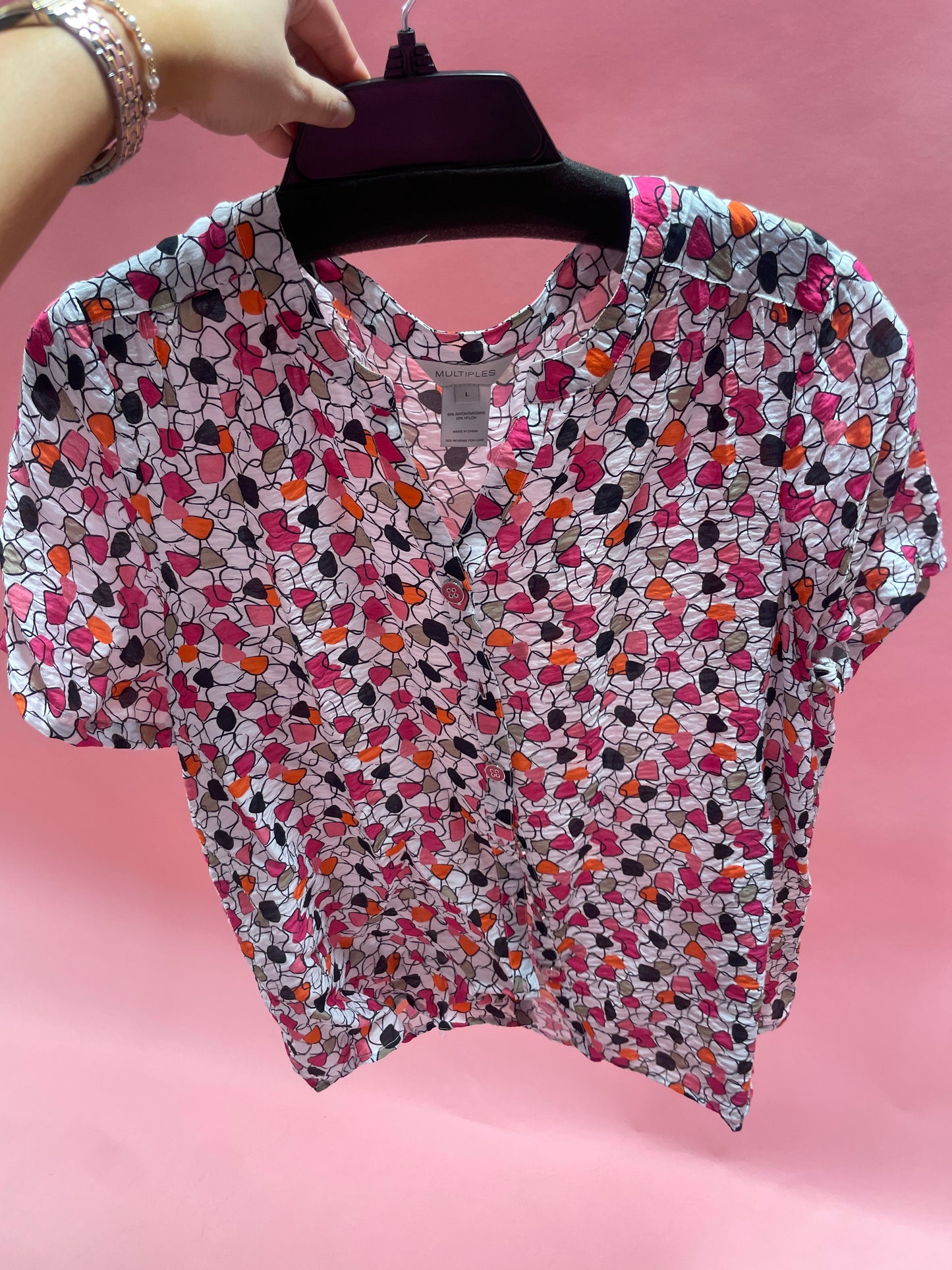 Multi Button Down Shirt