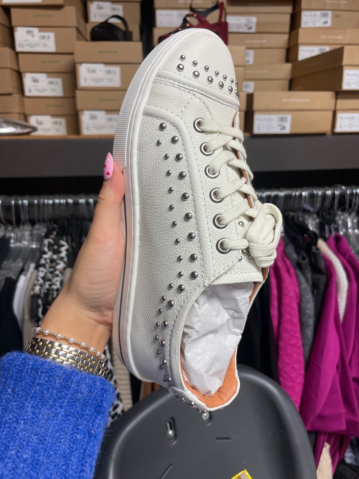 JANICE OPTIC WHITE TENNIE