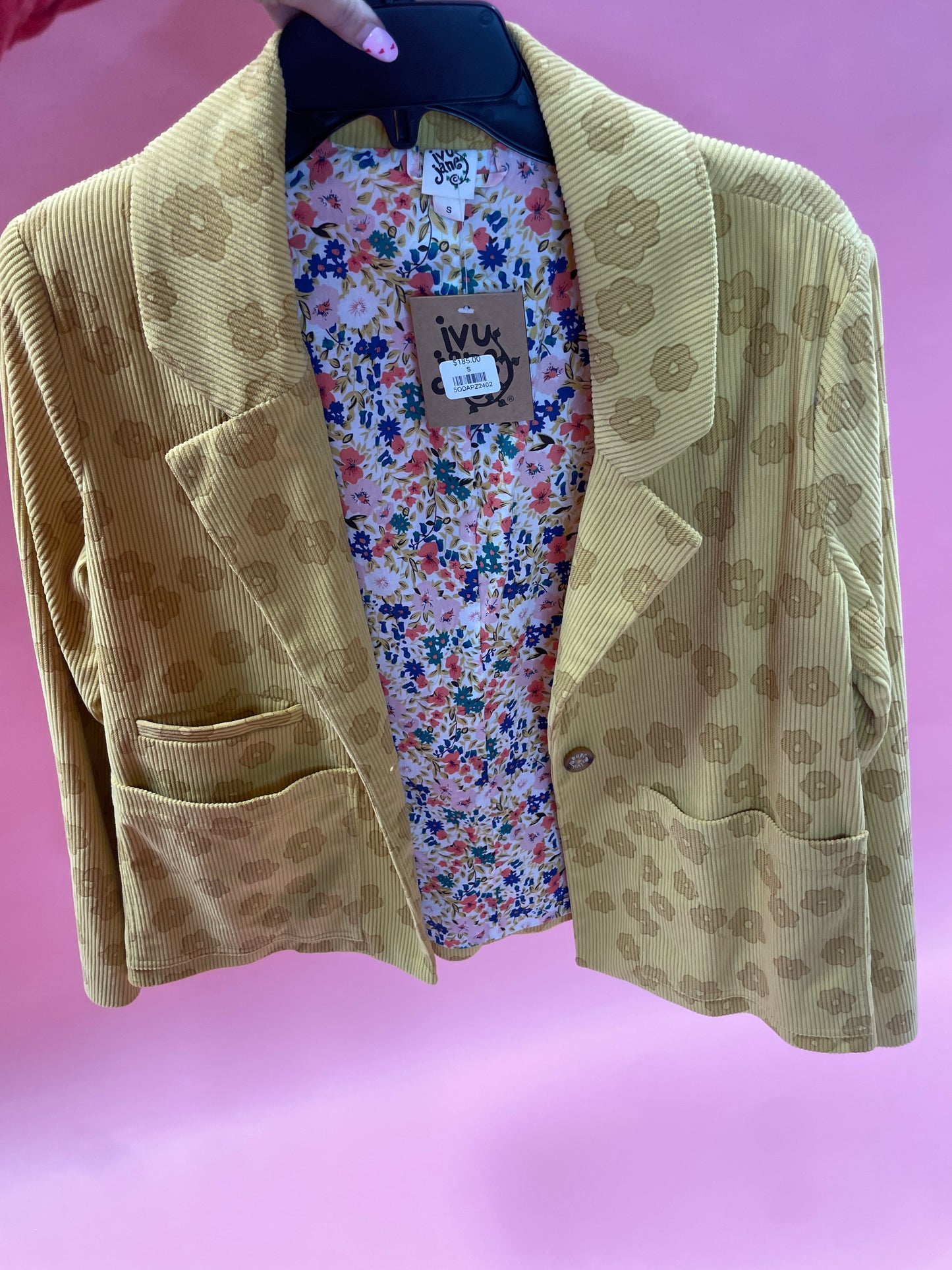 POP FLOWER BLAZER