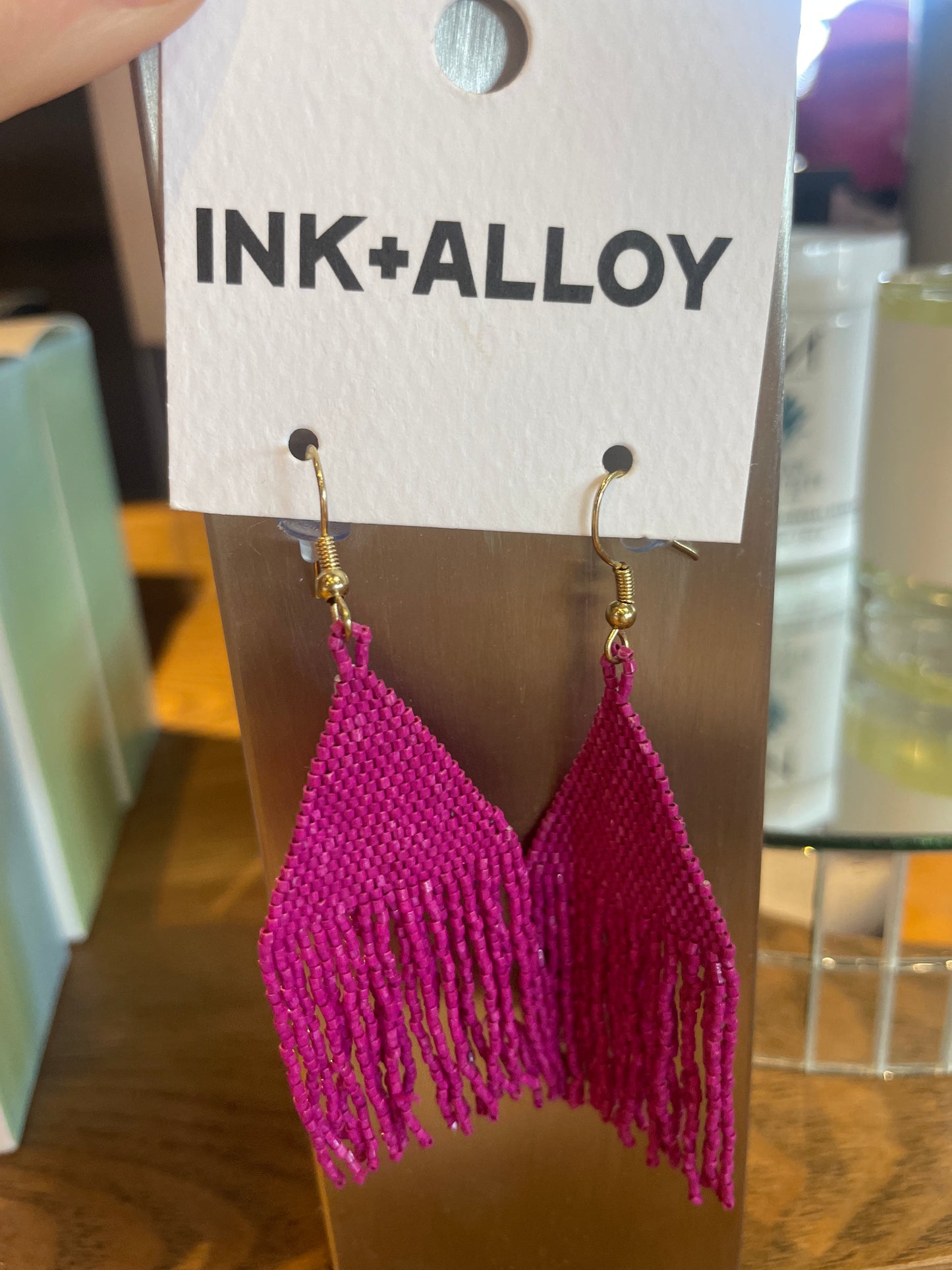 LUXE PETITE FRINGE EARRING~1