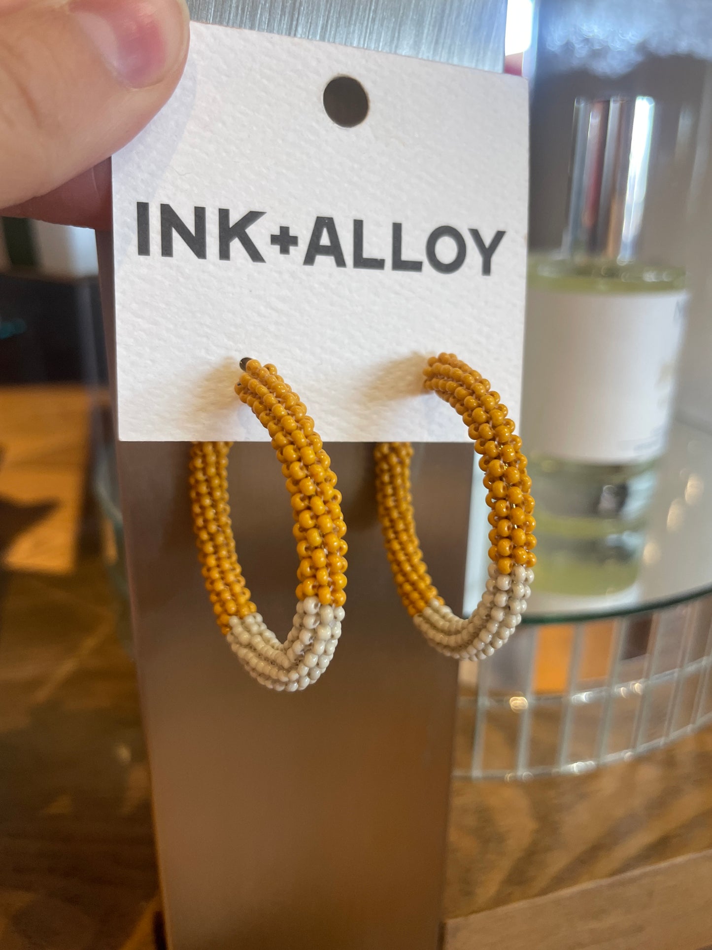 COLOR BLOCK SMALL HOOPS
