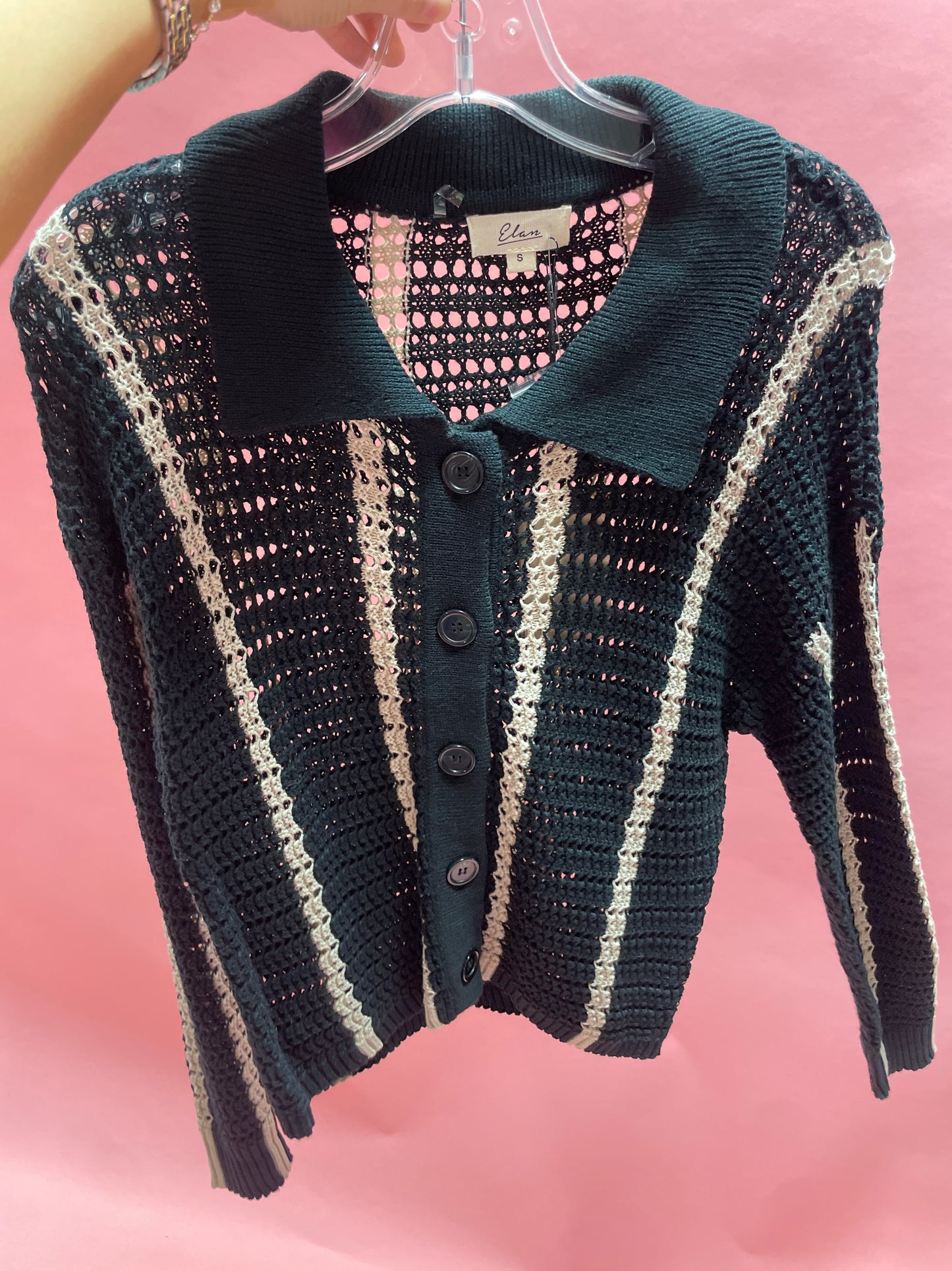 7 SWEATER VNK BUTTON