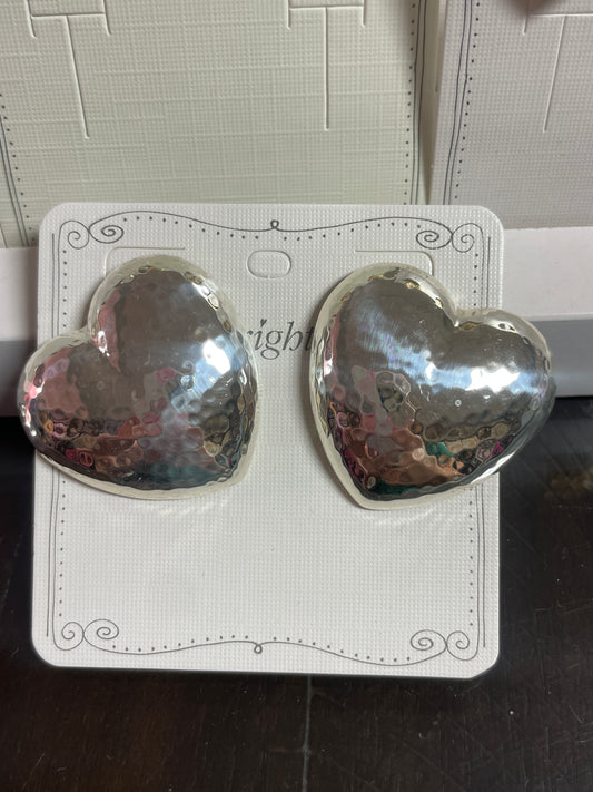 Trianon Heart silver Post