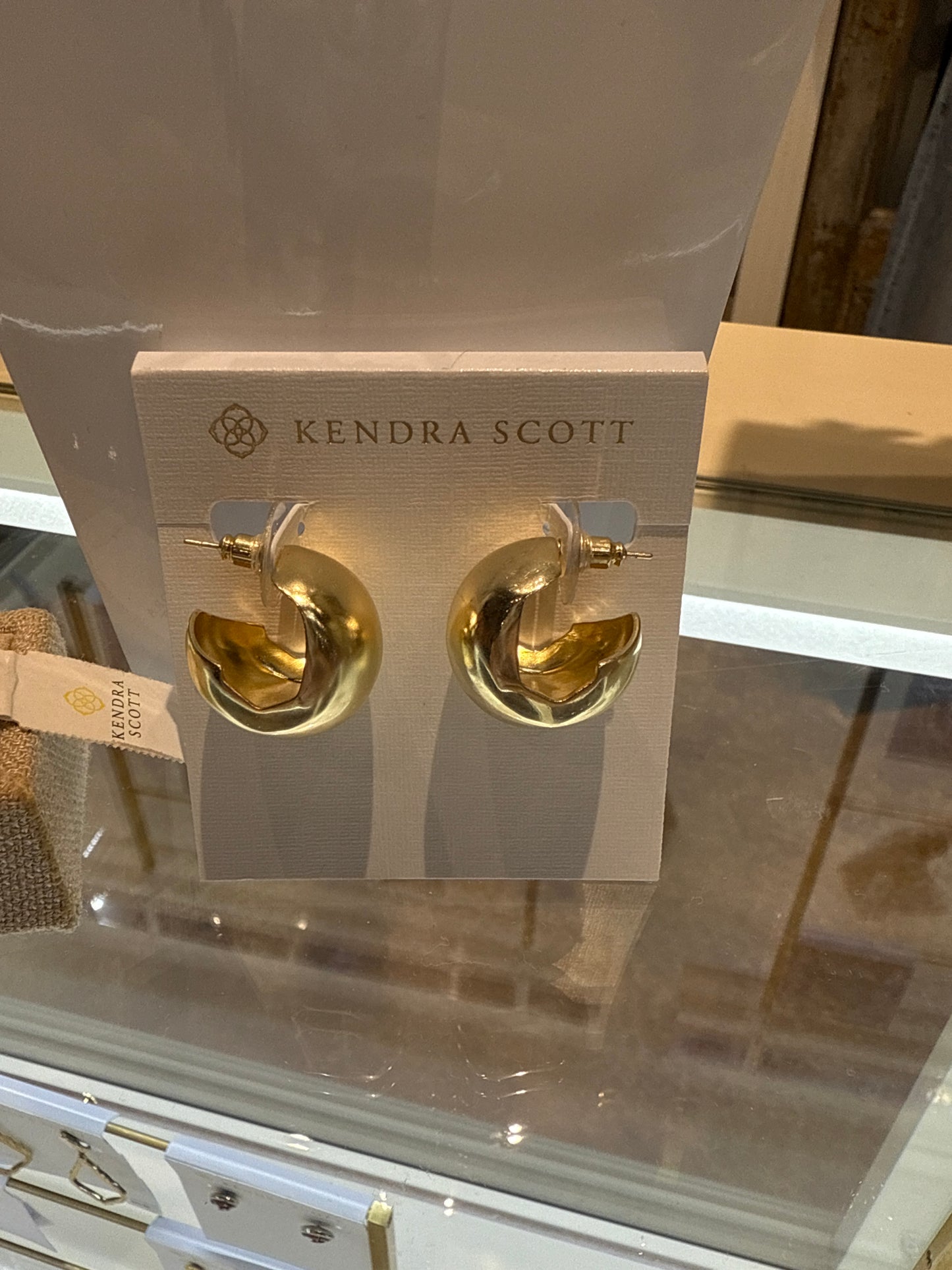 Kaitlin hoop earrings