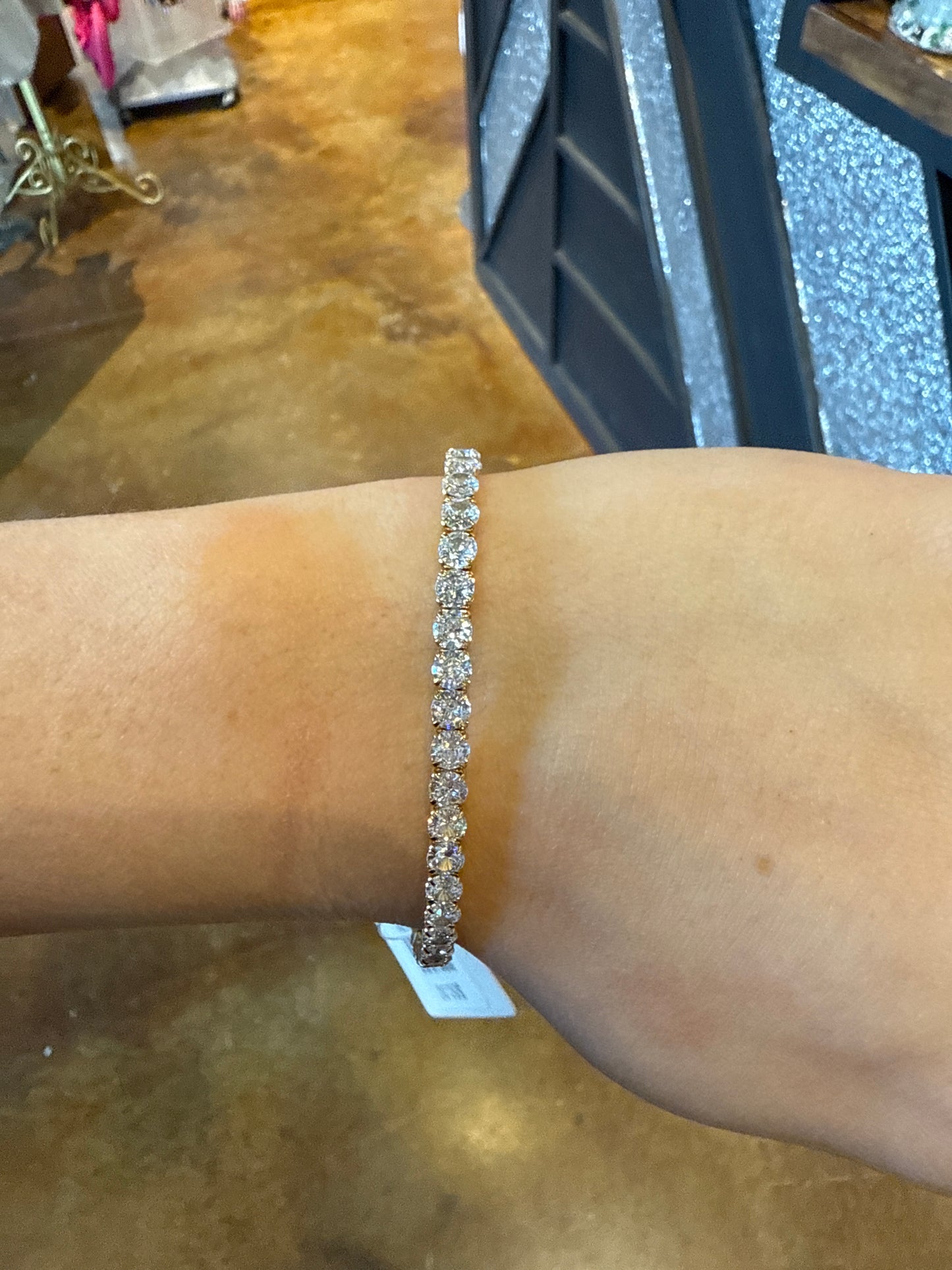 4MM TENNIS STRETCH BRACELET