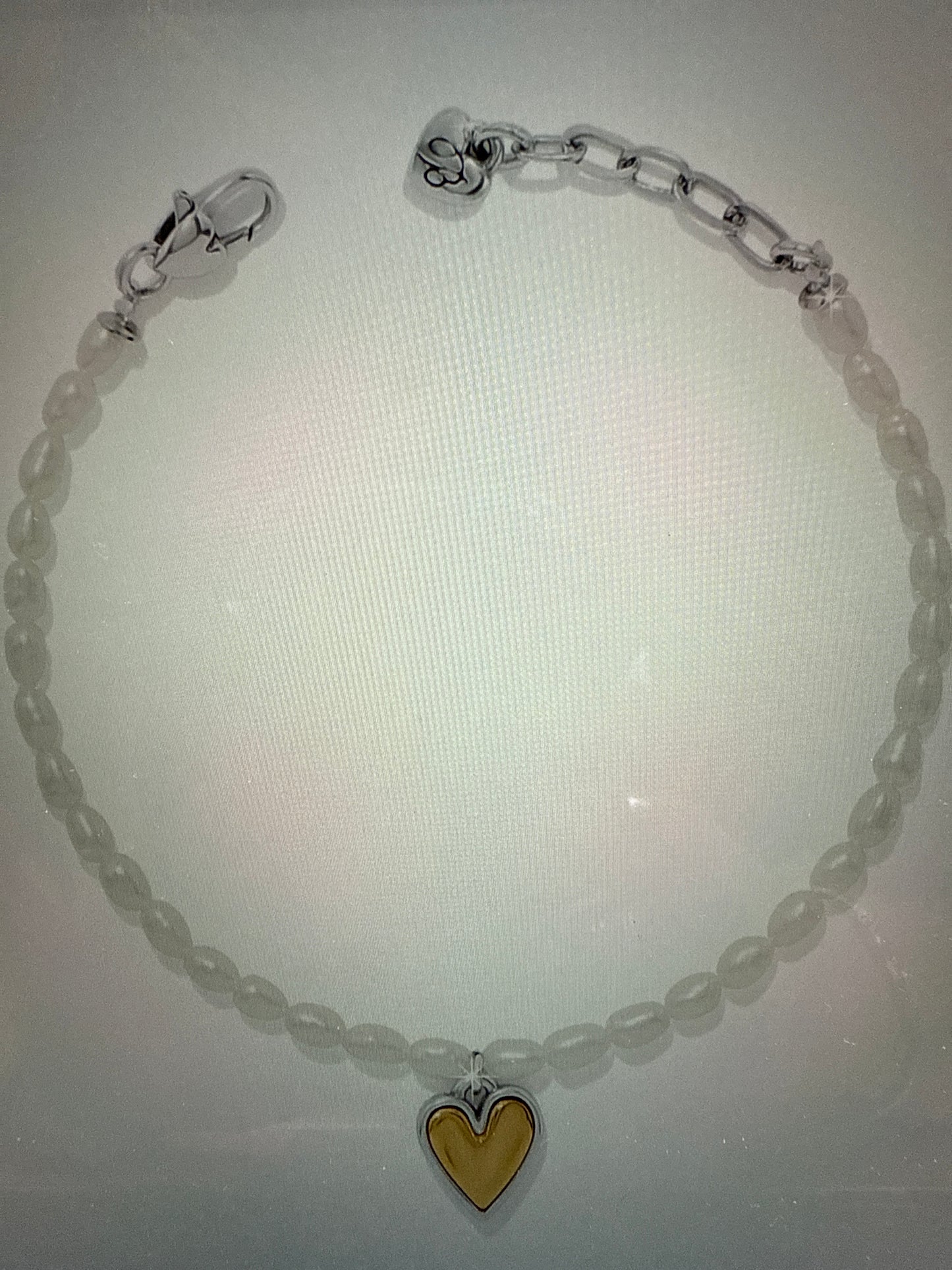 Cascade Embrace Pearl Heart Br