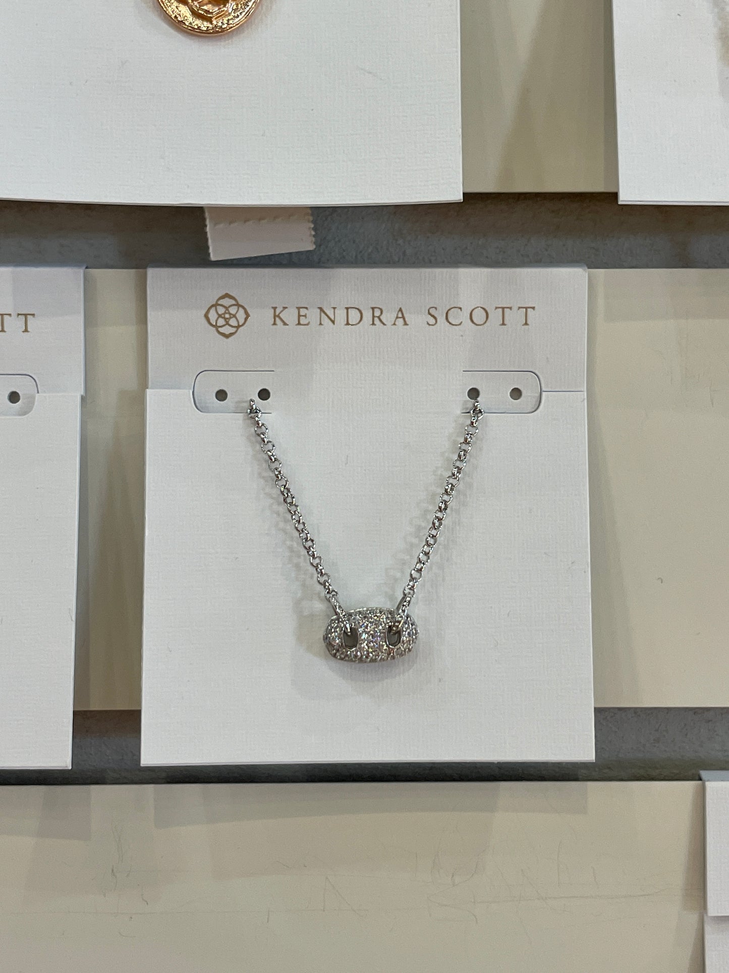 Bailey Pave Pendent Necklace