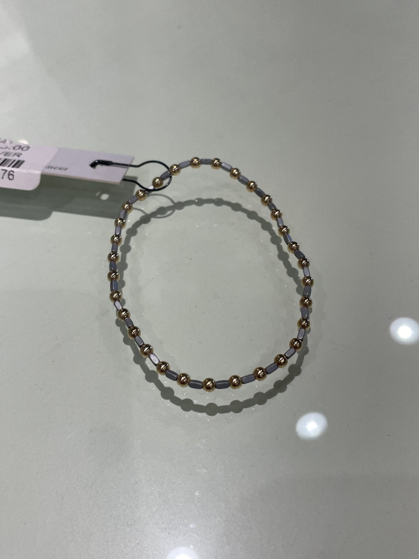 3MM COLOR CRUSH HARBOR GOLD FILLED WATERPROOF BRACELET