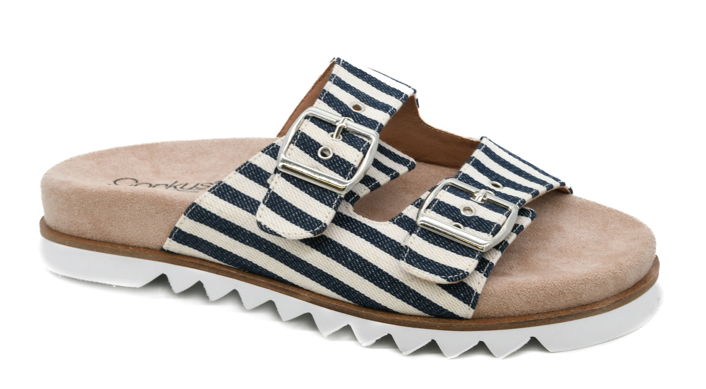 Dash Navy Sandal