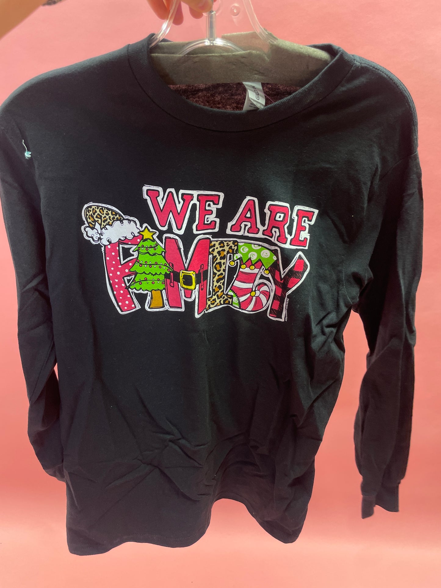 We Are Family Christmas Tee