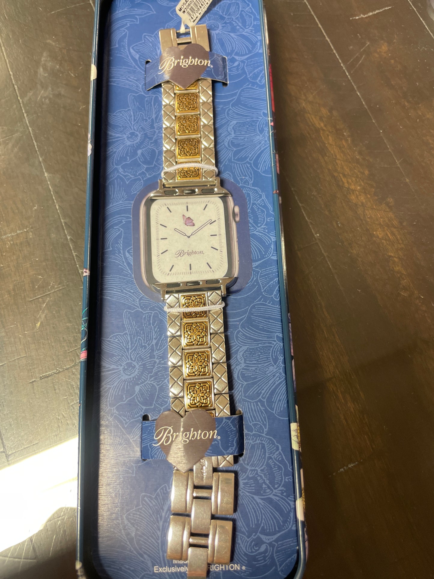 Mosaic Two Toned Watch