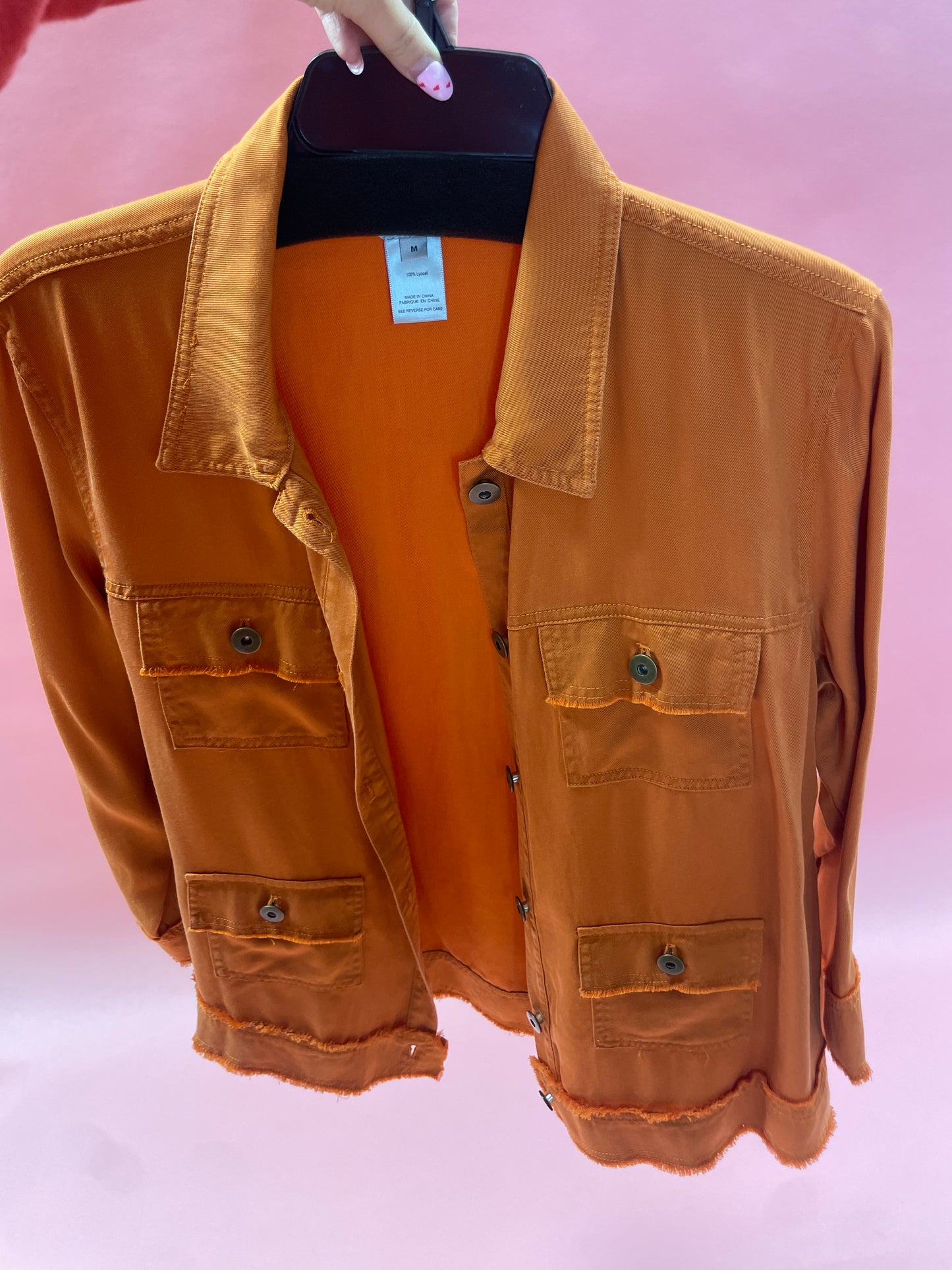 Cuffed drop shoulder top
