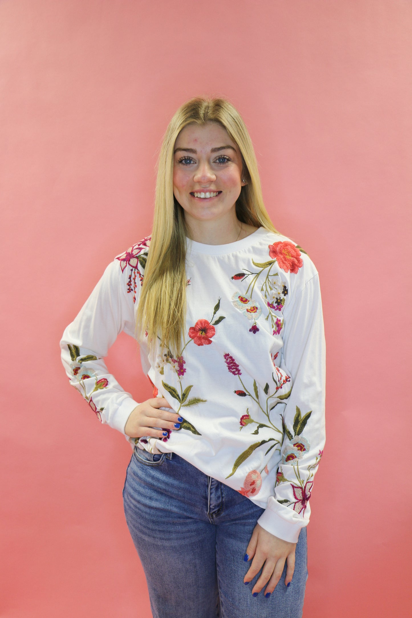 FLORE LONG SLEEVE TEE