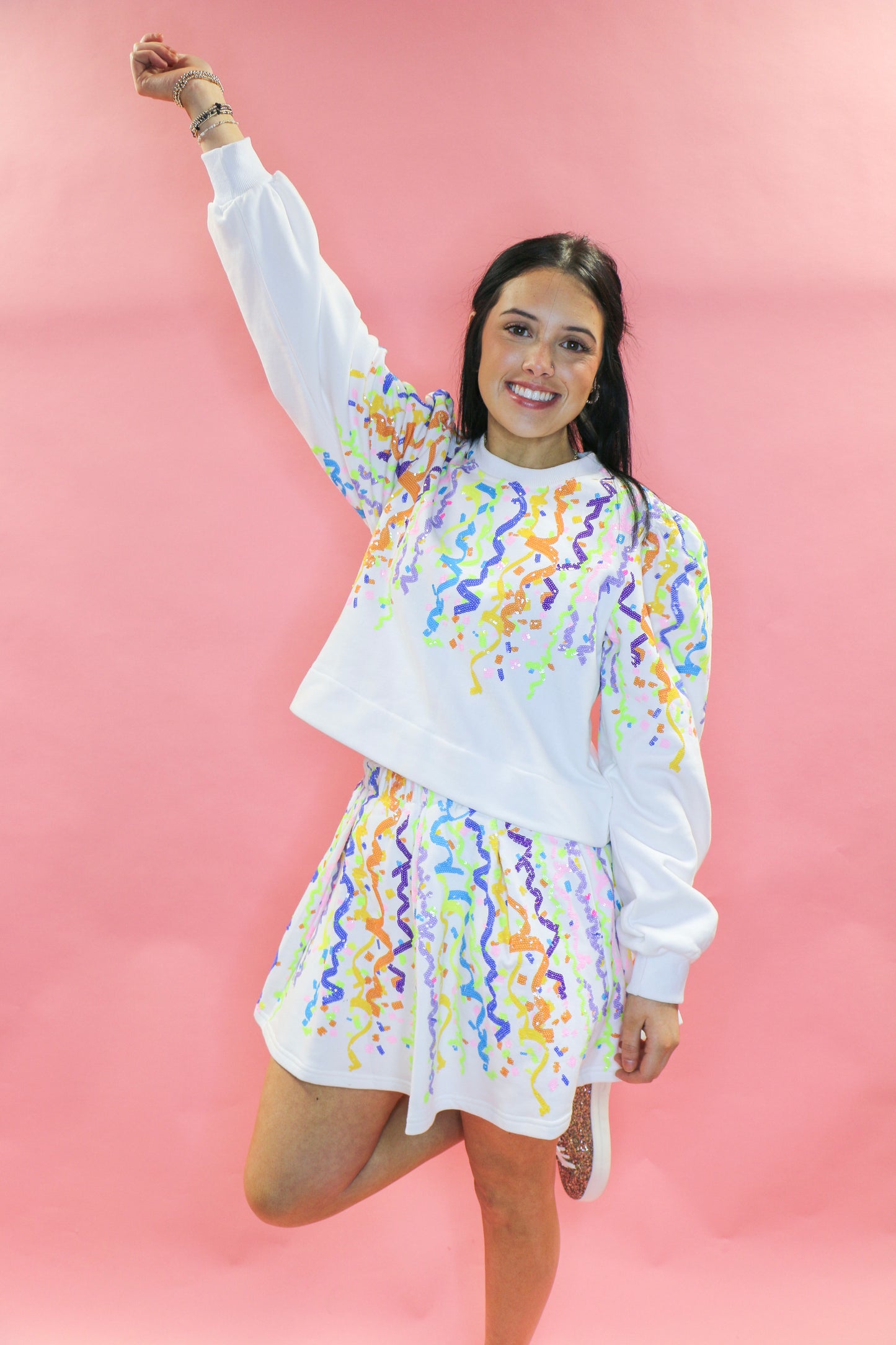 Confetti Streamers Skort