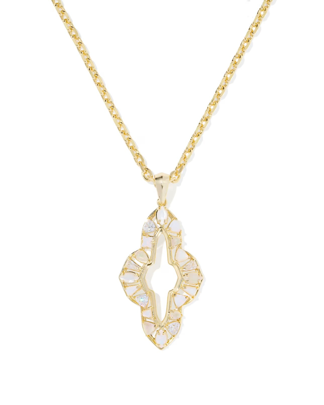 abbie long crystal pndt gold nck