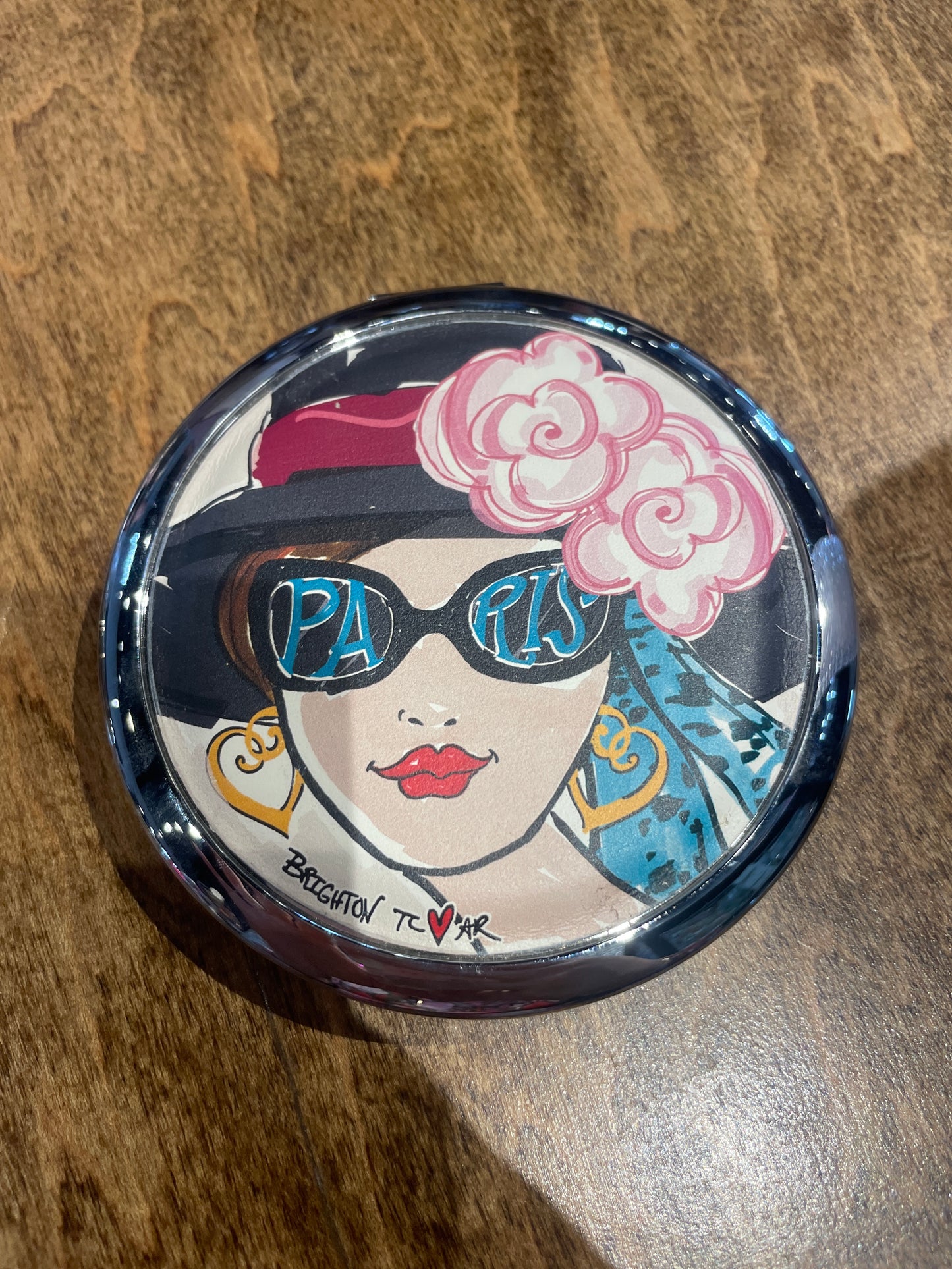 paris compact mirror
