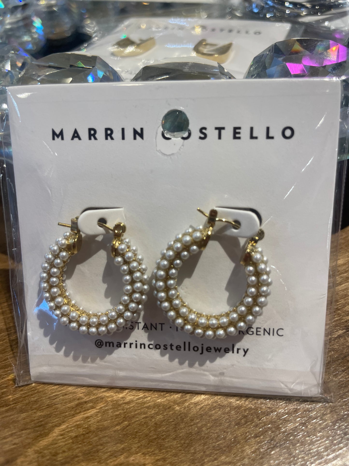 AUDREY HOOPS - pearl