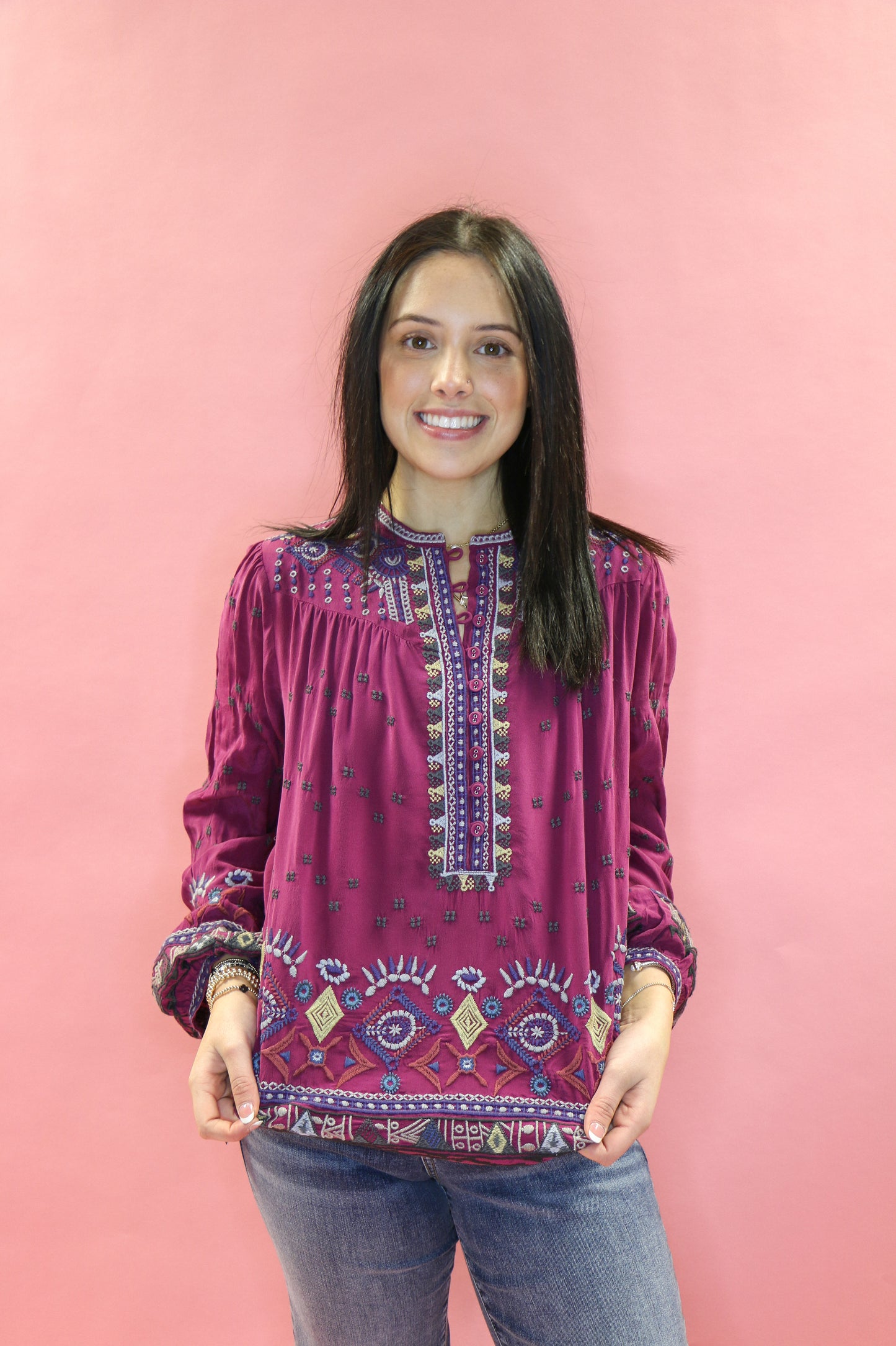 Forest Fern Blouse