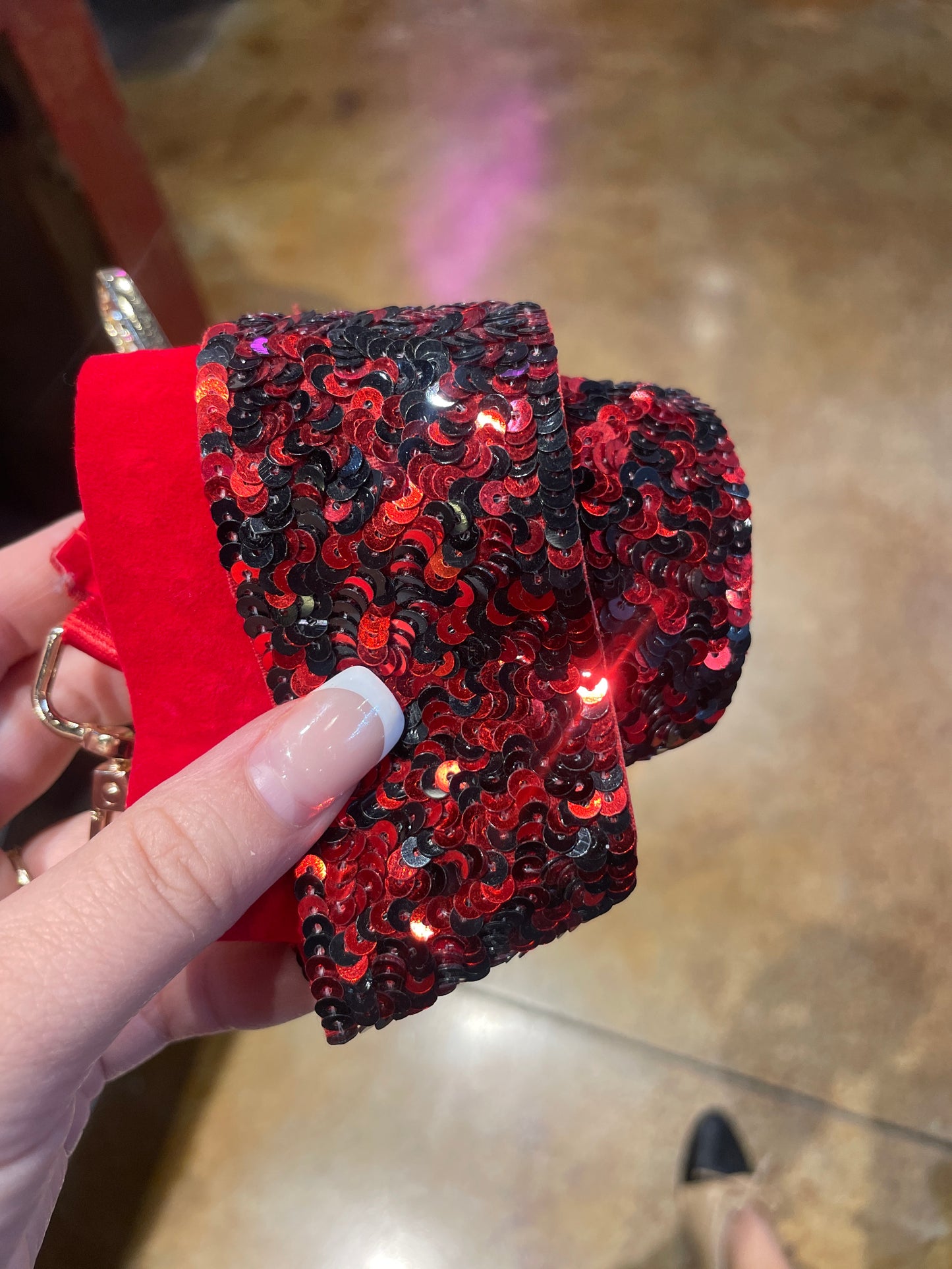 Sequin Purse Strap